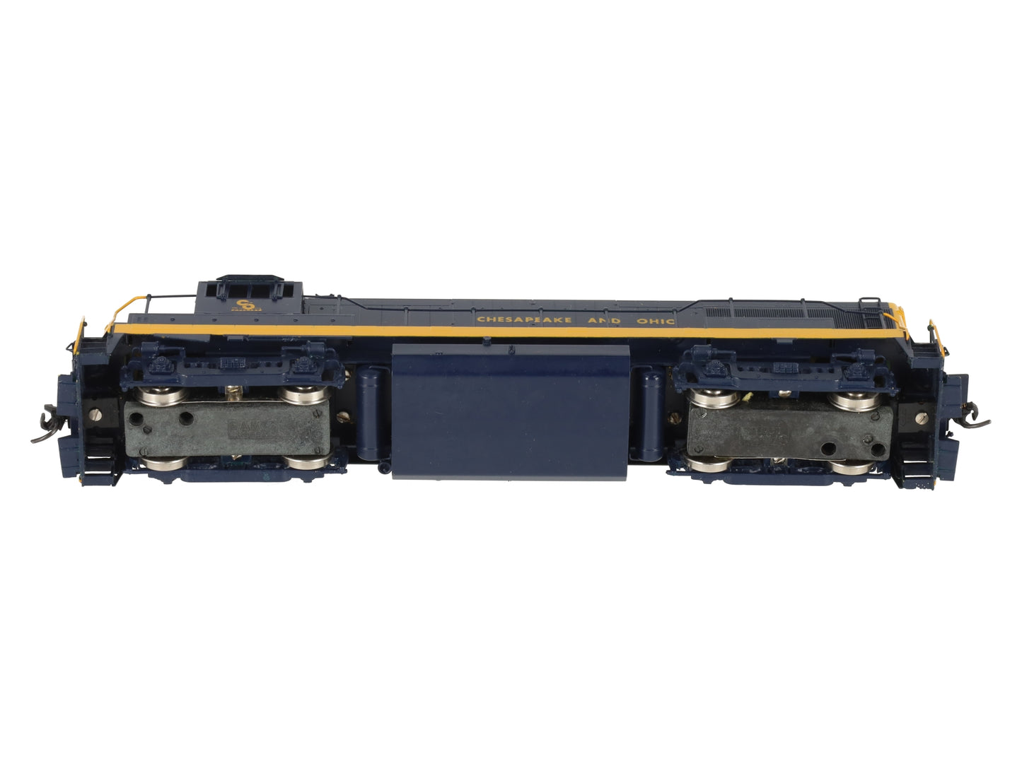 Oriental Limited HO BRASS C&O GE U25B 2500HP Diesel Engine Intermediate -Painted LN/Box