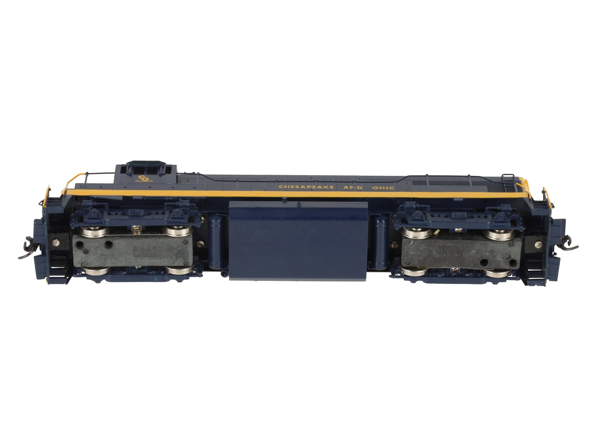 Oriental Limited HO BRASS C&O GE U25B 2500HP Diesel Engine Intermediate -Painted LN/Box