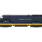 Oriental Limited HO BRASS C&O GE U25B 2500HP Diesel Engine Intermediate -Painted LN/Box