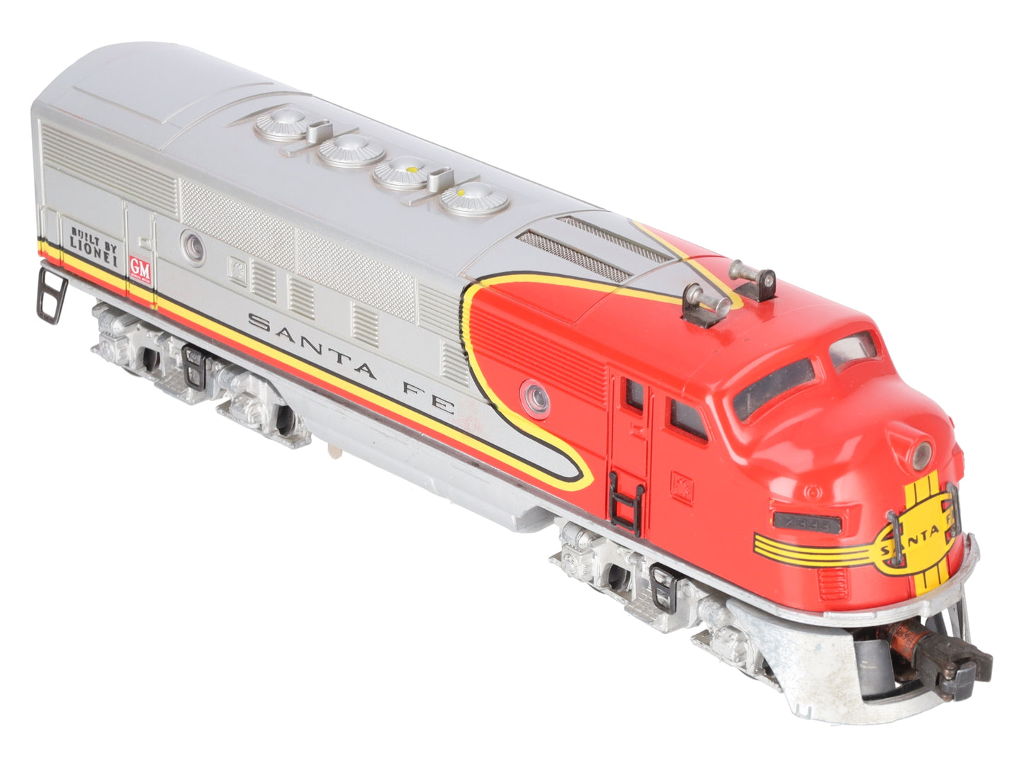 Lionel 2333 Vintage O Gauge Santa Fe F3 Powered A Diesel Locomotive EX