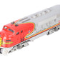 Lionel 2333 Vintage O Gauge Santa Fe F3 Powered A Diesel Locomotive EX