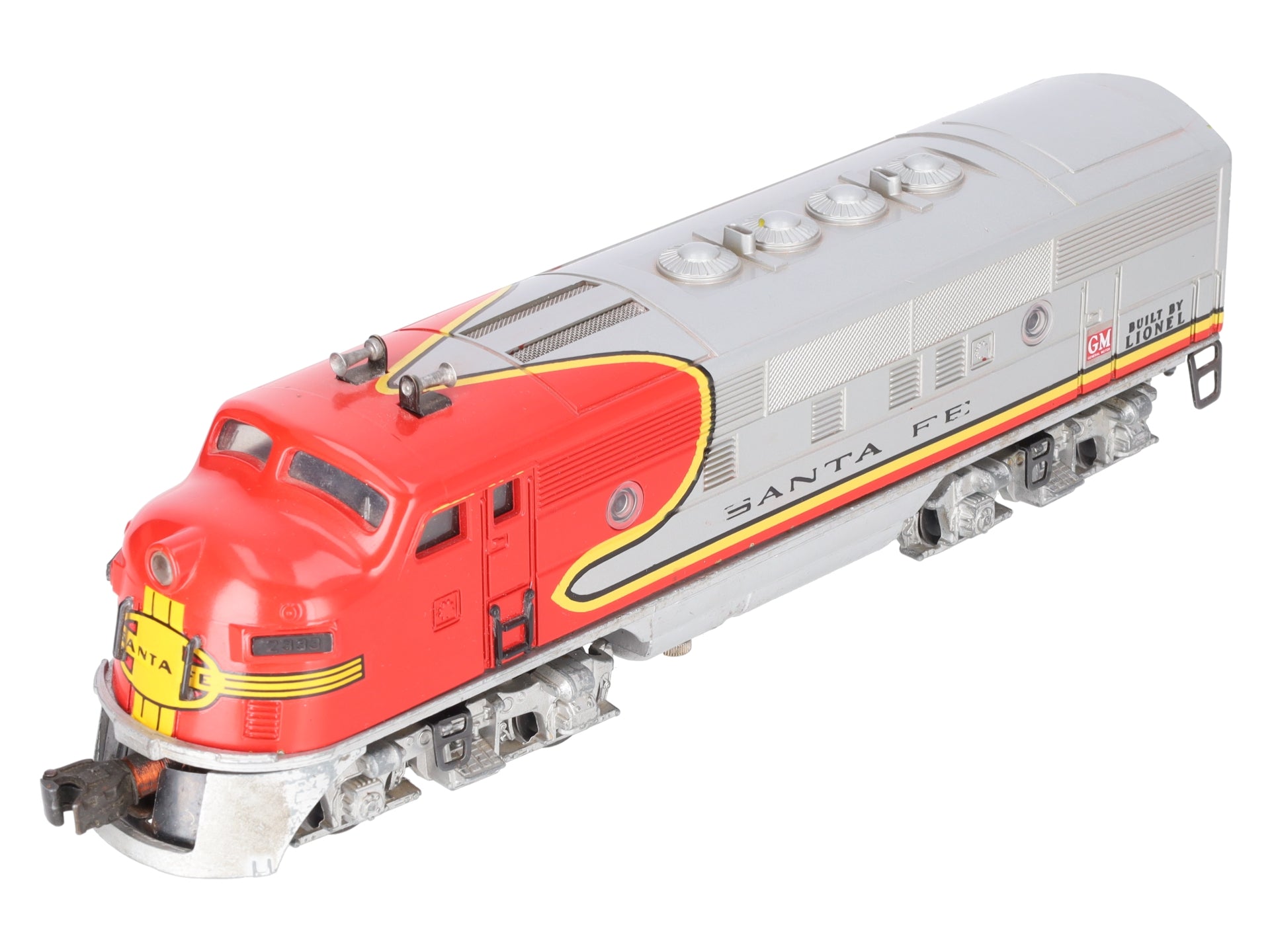 Lionel 2333 Vintage O Gauge Santa Fe F3 Powered A Diesel Locomotive EX
