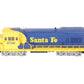 Lionel 6-8756 O Gauge Santa Fe U36B Dummy Unit Diesel Locomotive EX