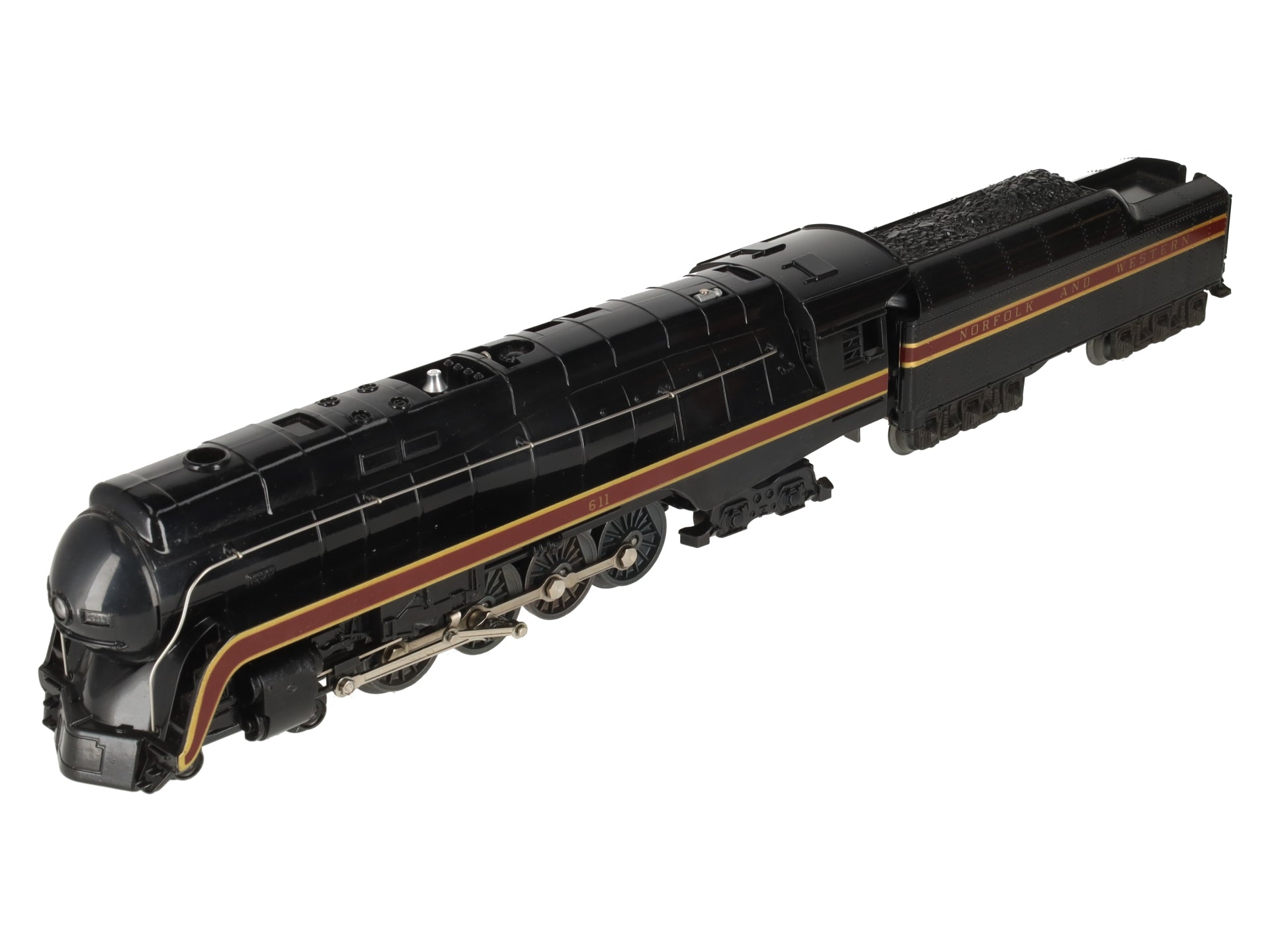 Lionel 6-8100 O Gauge Norfolk & Western 4-8-4 Steam Locomotive & Tender #611 LN/Box