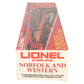 Lionel 6-8100 O Gauge Norfolk & Western 4-8-4 Steam Locomotive & Tender #611 LN/Box