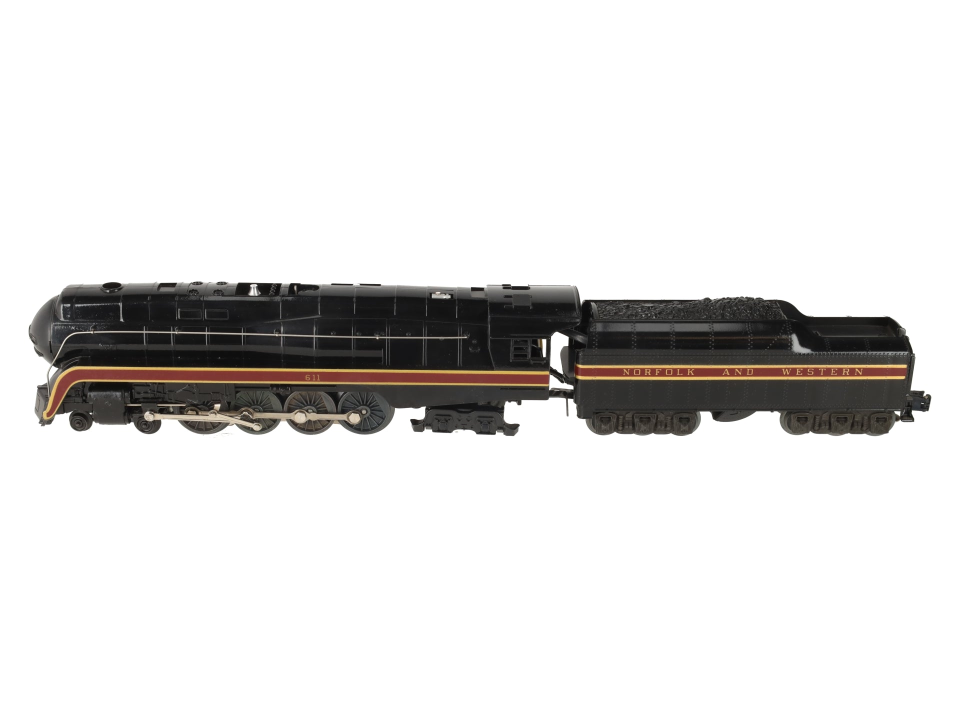 Lionel 6-8100 O Gauge Norfolk & Western 4-8-4 Steam Locomotive & Tender #611 LN/Box