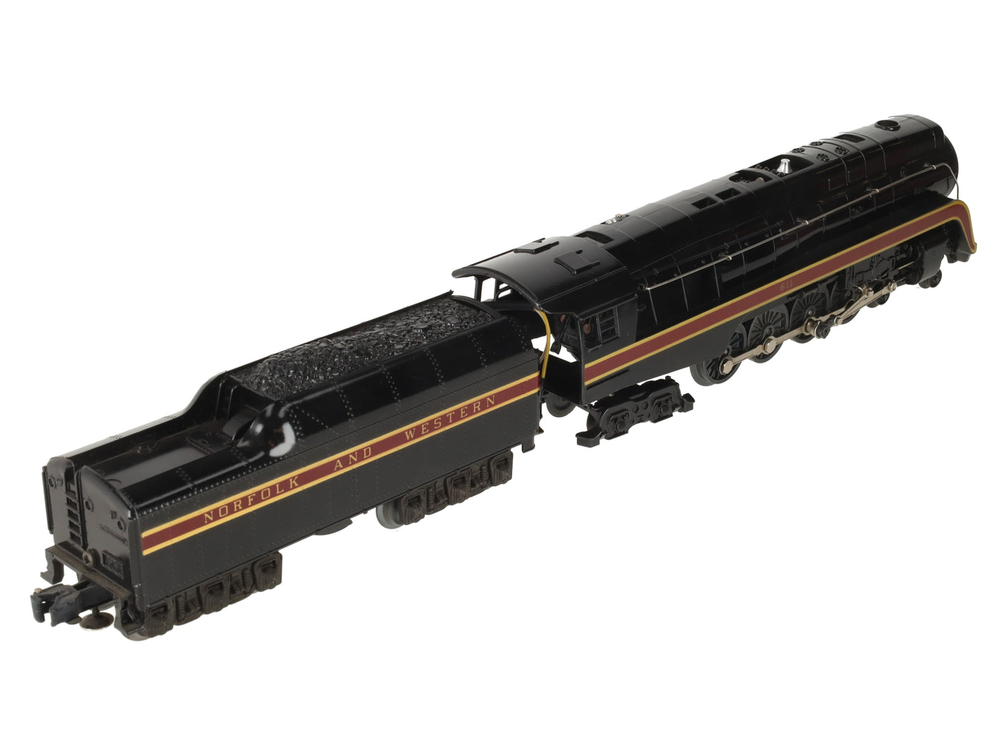 Lionel 6-8100 O Gauge Norfolk & Western 4-8-4 Steam Locomotive & Tender #611 LN/Box