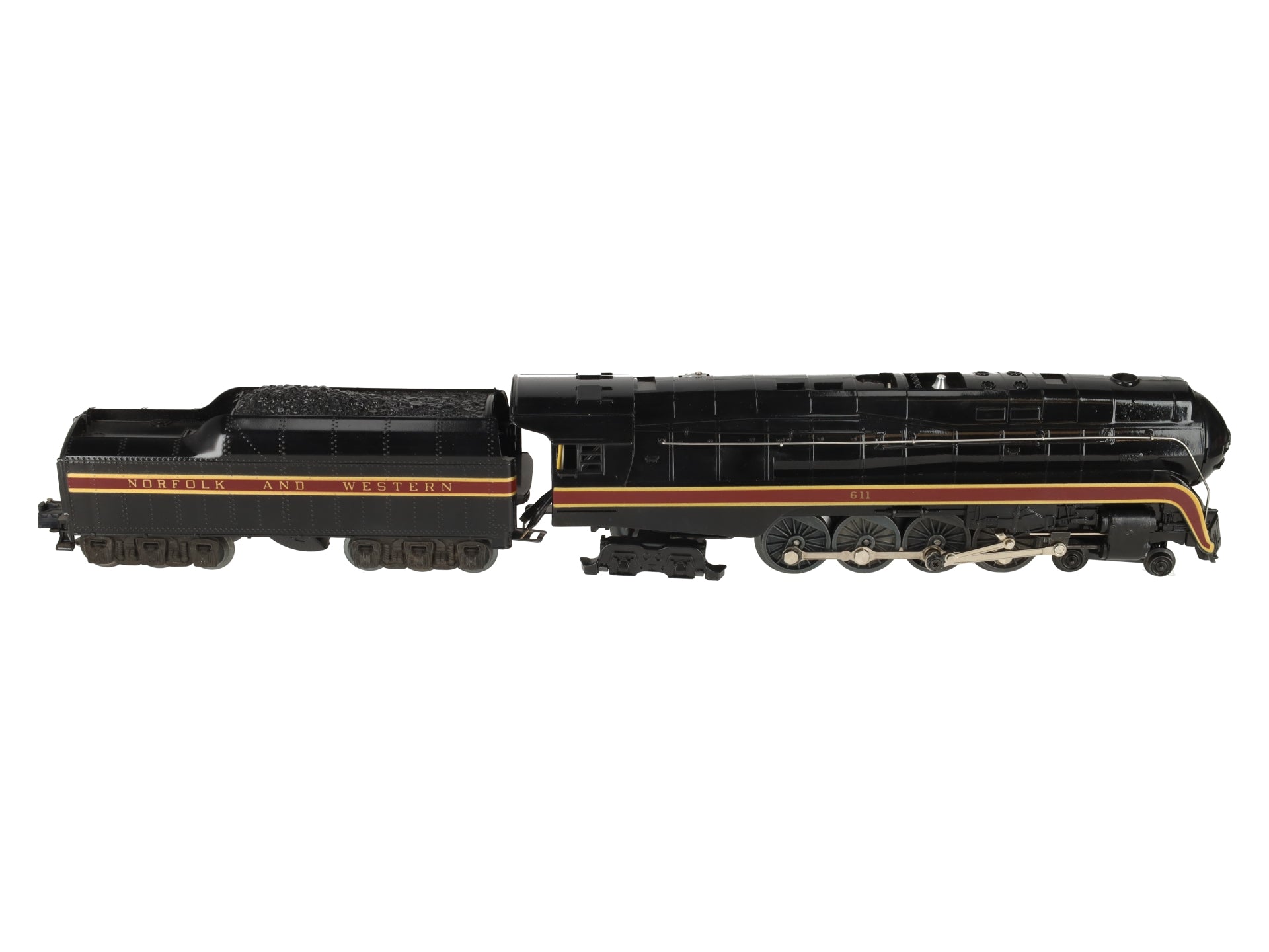 Lionel 6-8100 O Gauge Norfolk & Western 4-8-4 Steam Locomotive & Tender #611 LN/Box