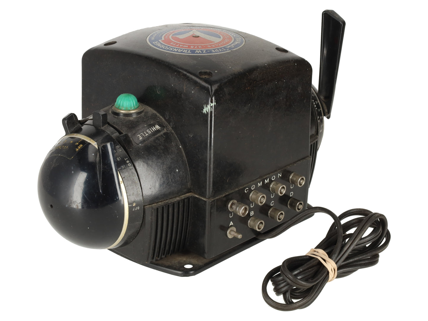 Lionel ZW O Gauge Vintage Trainmaster 275 Watt Transformer with Whistle VG