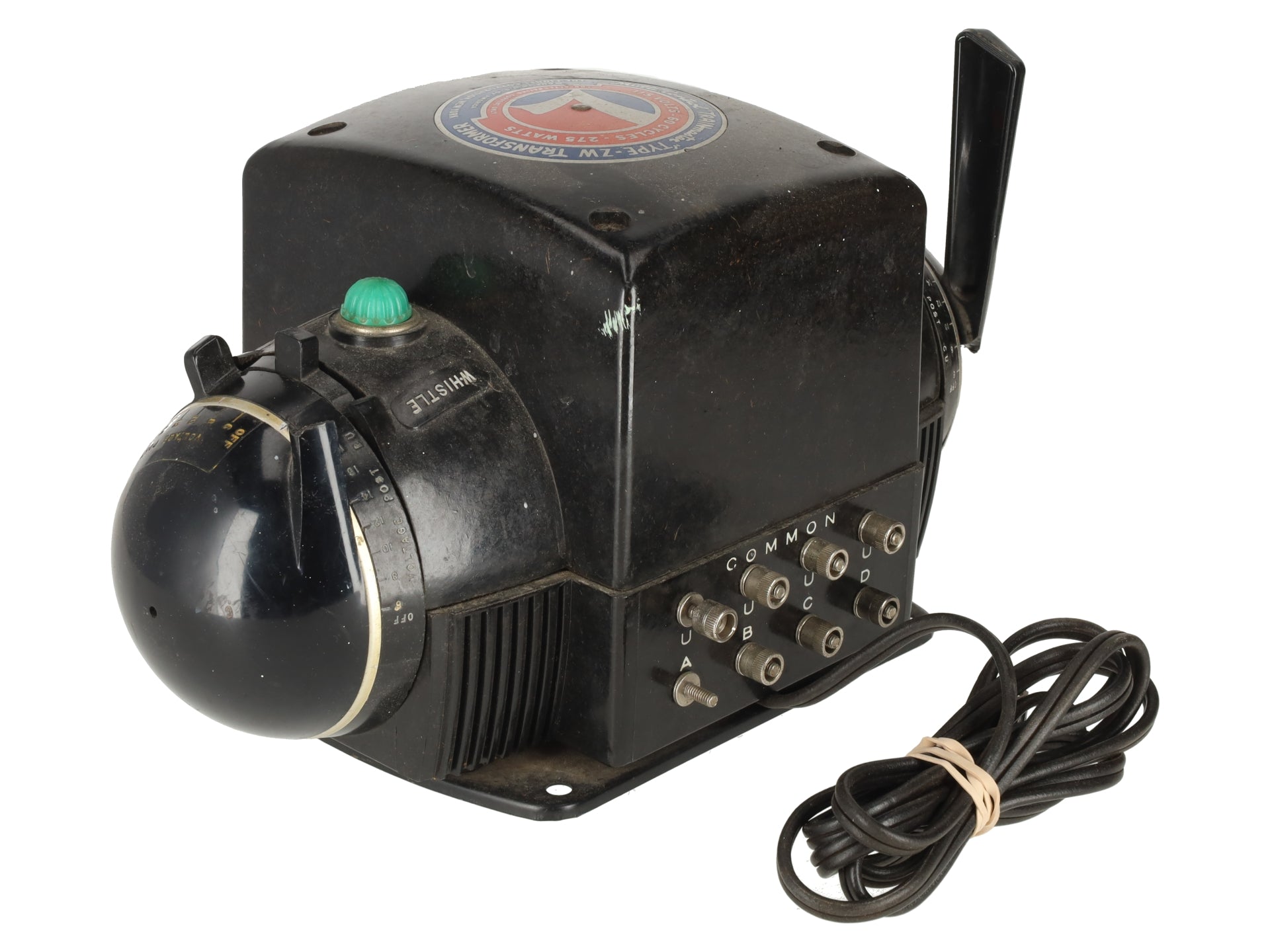 Lionel ZW O Gauge Vintage Trainmaster 275 Watt Transformer with Whistle VG