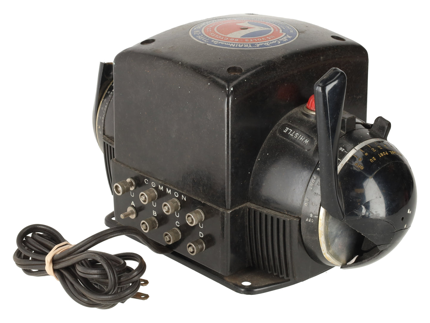 Lionel ZW O Gauge Vintage Trainmaster 275 Watt Transformer with Whistle VG