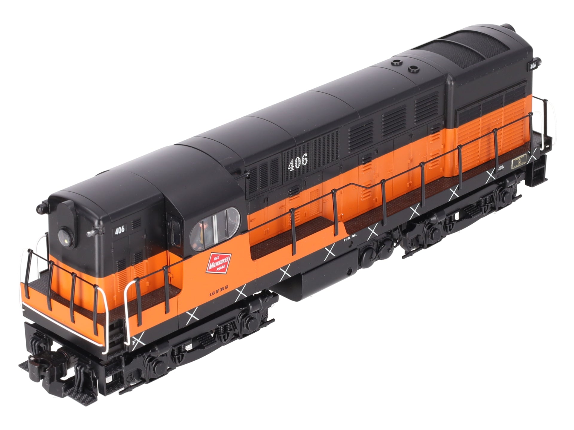 Lionel 6-28813 O Milwaukee Road H16-44 Diesel Locomotive w/TMCC #406 EX/Box