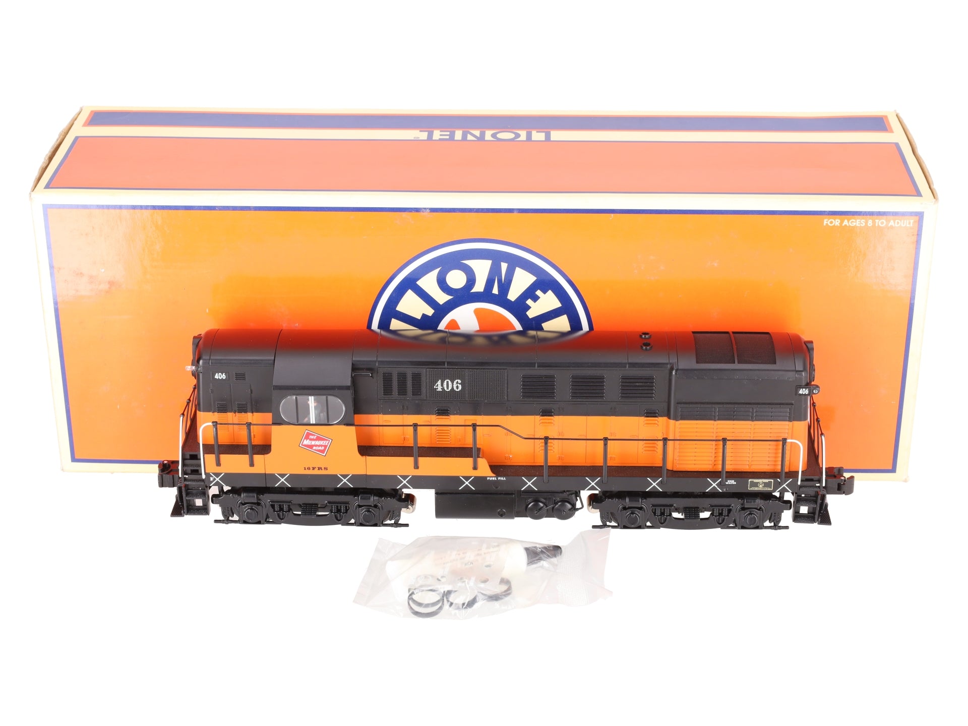 Lionel 6-28813 O Milwaukee Road H16-44 Diesel Locomotive w/TMCC #406 EX/Box