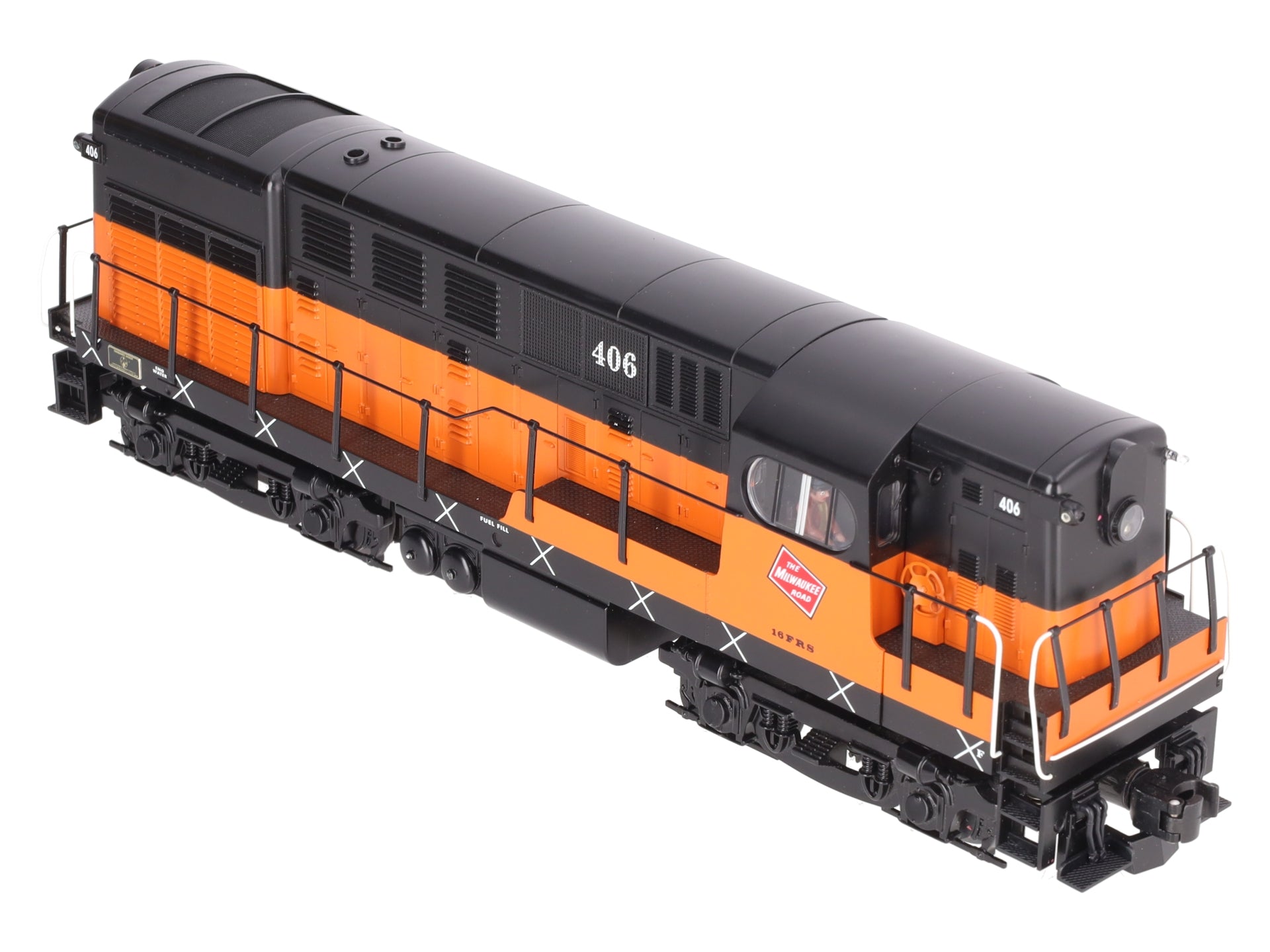 Lionel 6-28813 O Milwaukee Road H16-44 Diesel Locomotive w/TMCC #406 EX/Box
