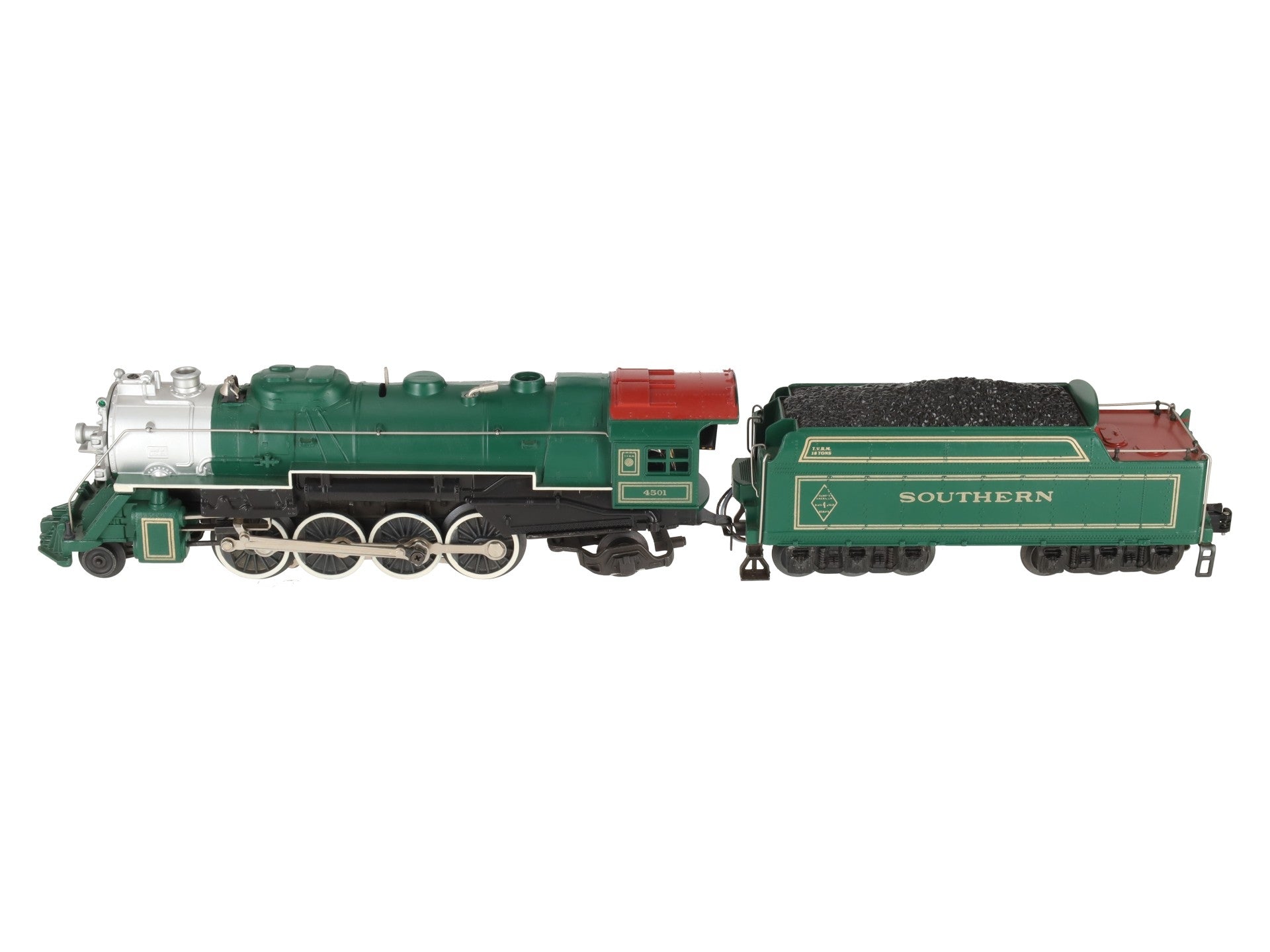 Lionel 6-8309 O Gauge Southern 2-8-2 Mikado Steam Locomotive & Tender #4501 EX/Box