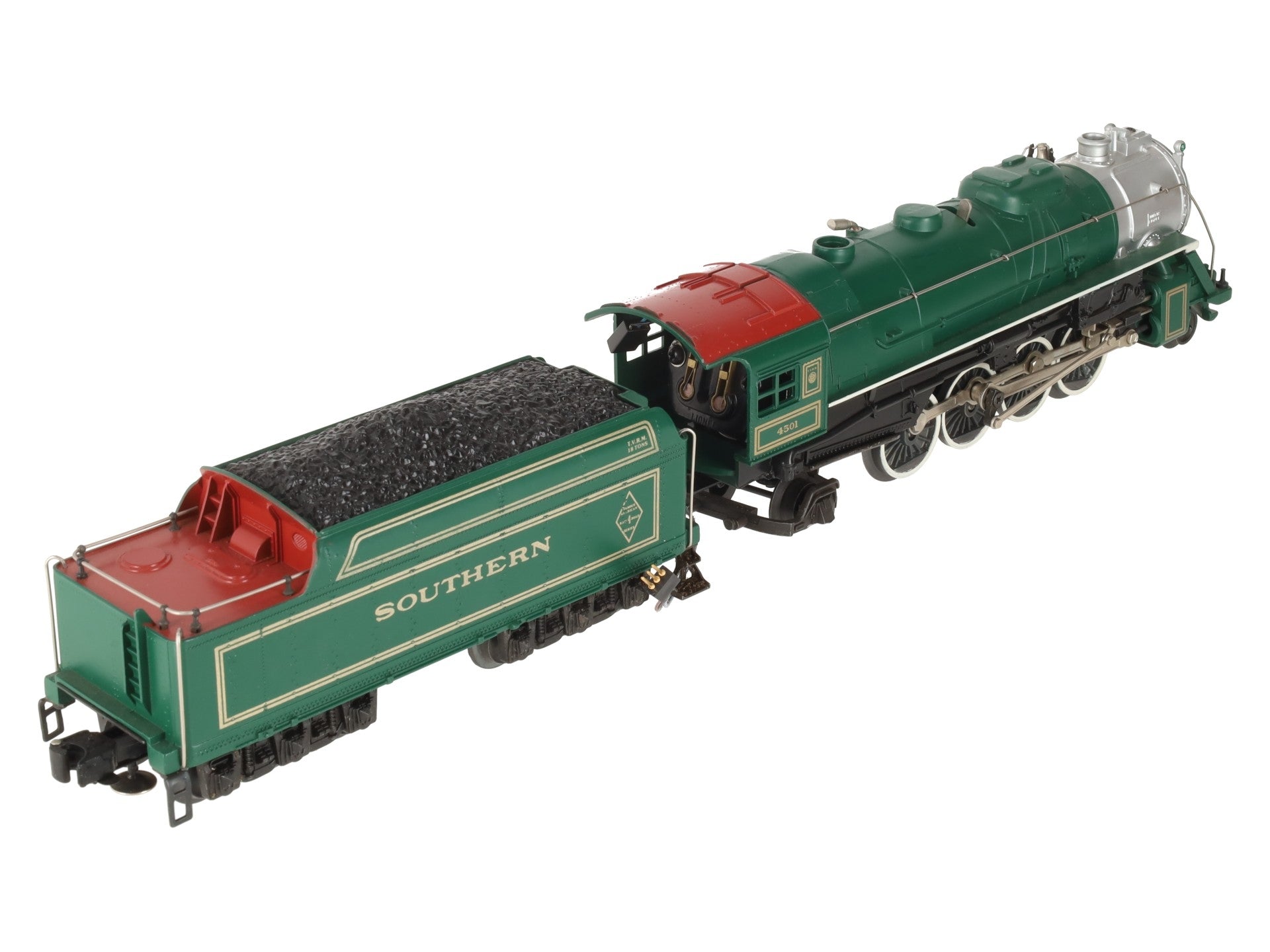 Lionel 6-8309 O Gauge Southern 2-8-2 Mikado Steam Locomotive & Tender #4501 EX/Box
