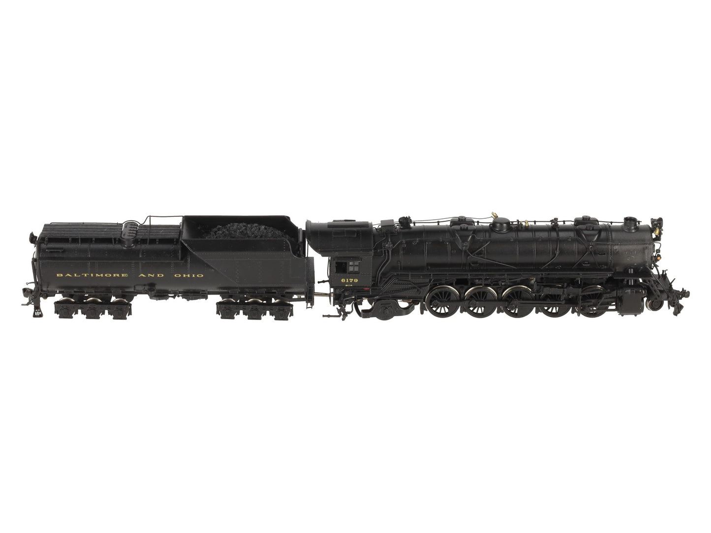 Westside Model Co. HO BRASS B&O S-1a 2-10-2 Steam Locomotive & Tender- Painted/Box