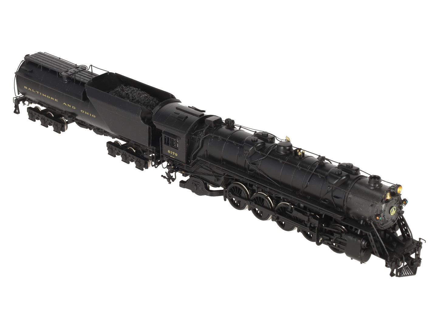 Westside Model Co. HO BRASS B&O S-1a 2-10-2 Steam Locomotive & Tender- Painted/Box