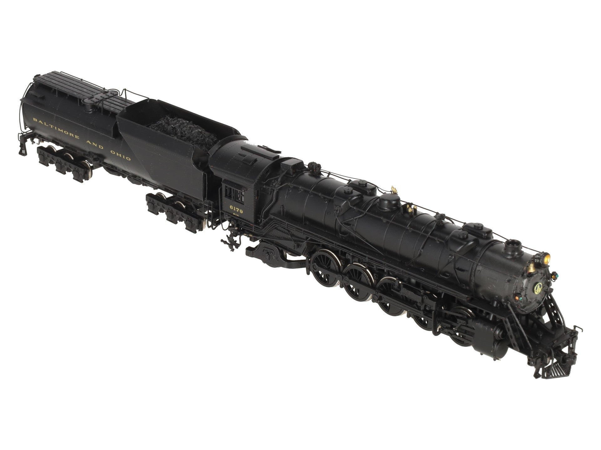 Westside Model Co. HO BRASS B&O S-1a 2-10-2 Steam Locomotive & Tender- Painted/Box