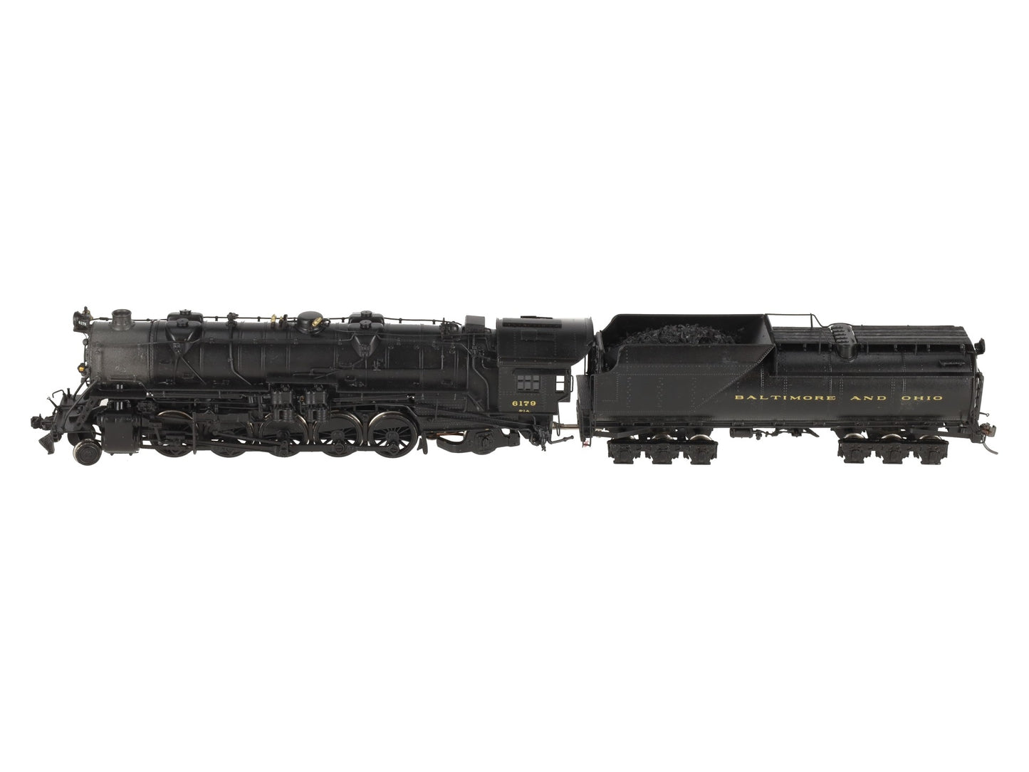 Westside Model Co. HO BRASS B&O S-1a 2-10-2 Steam Locomotive & Tender- Painted/Box