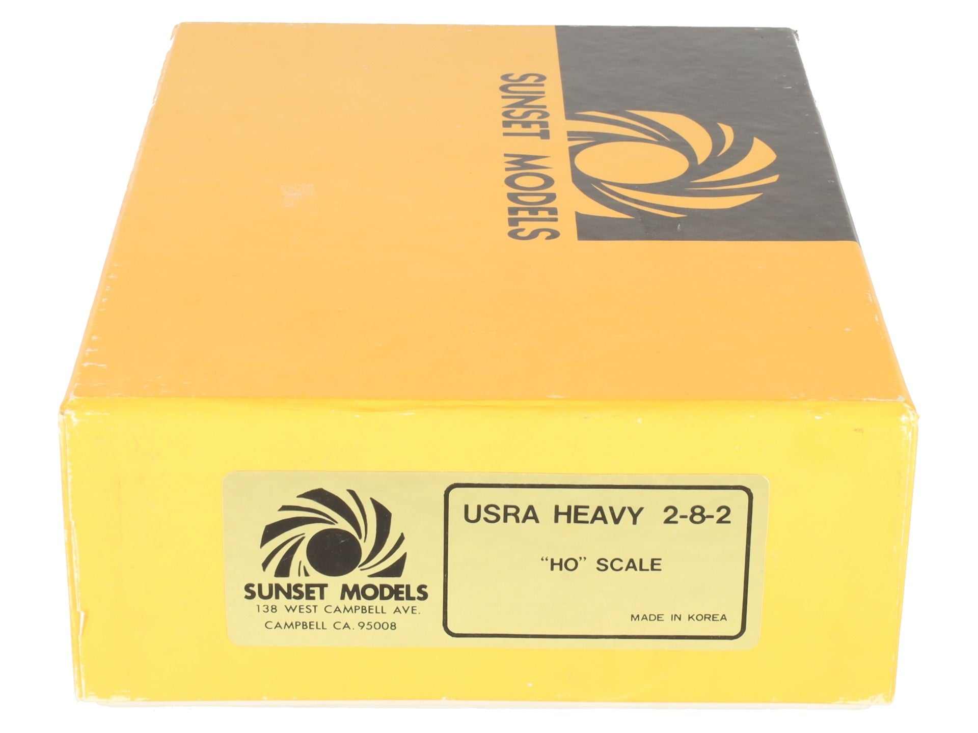 Sunset Models 2-8-2 HO Scale Brass USRA Heavy Steam Locomotive & Tender- Painted/Box