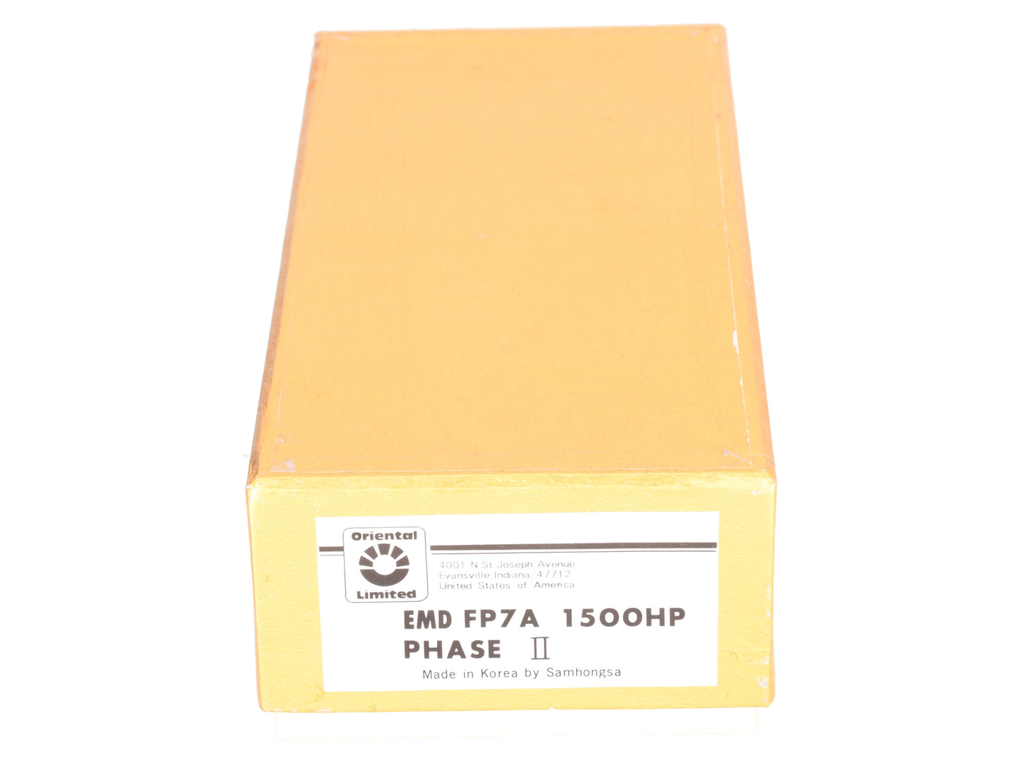 Oriental Limited HO BRASS EMD FP7A 1500HP Phase II Diesel Locomotive -Unpainted LN/Box