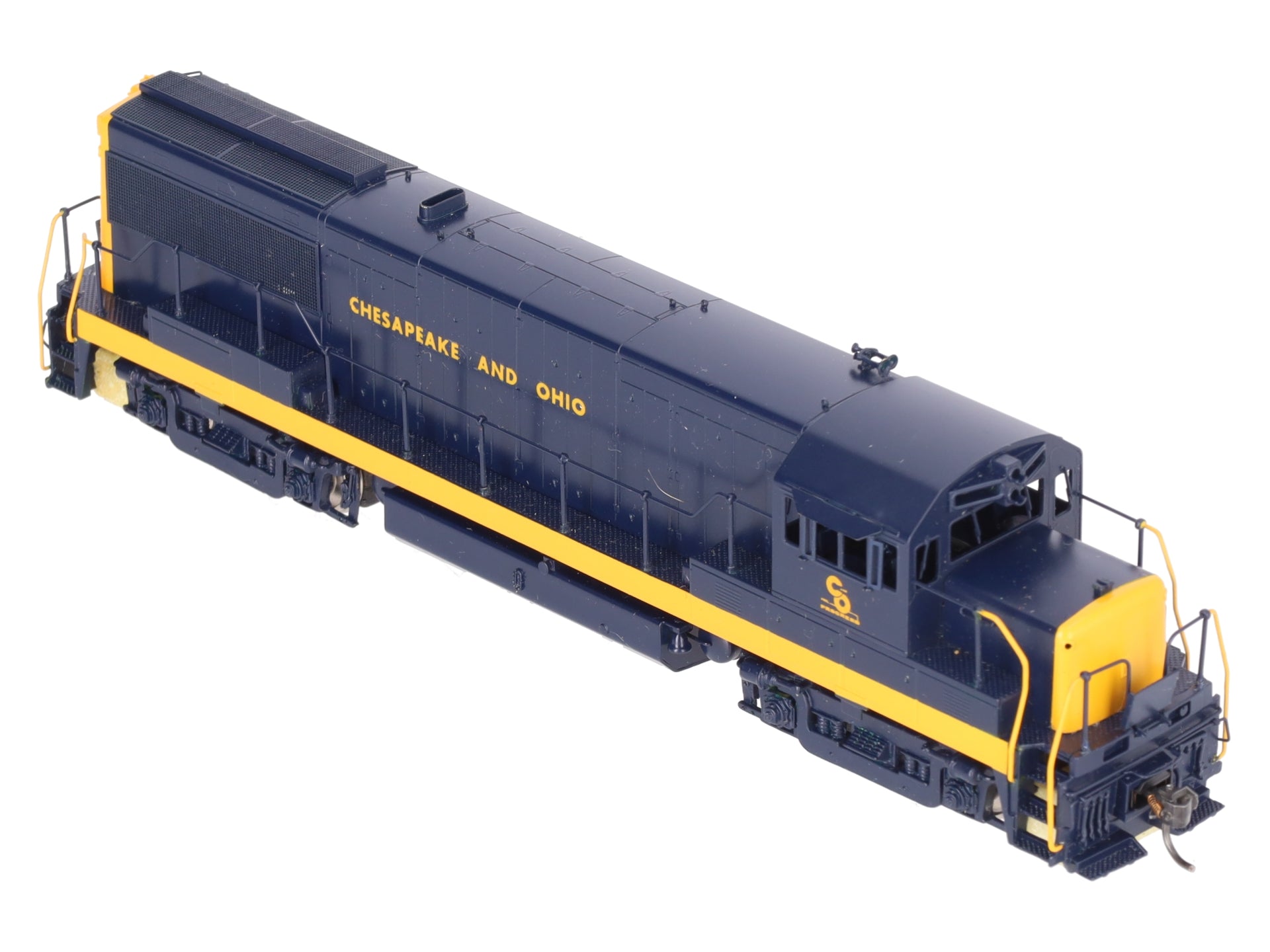 Oriental Limited HO BRASS C&O GE U25B 2500HP Diesel Engine Intermediate -Painted LN/Box