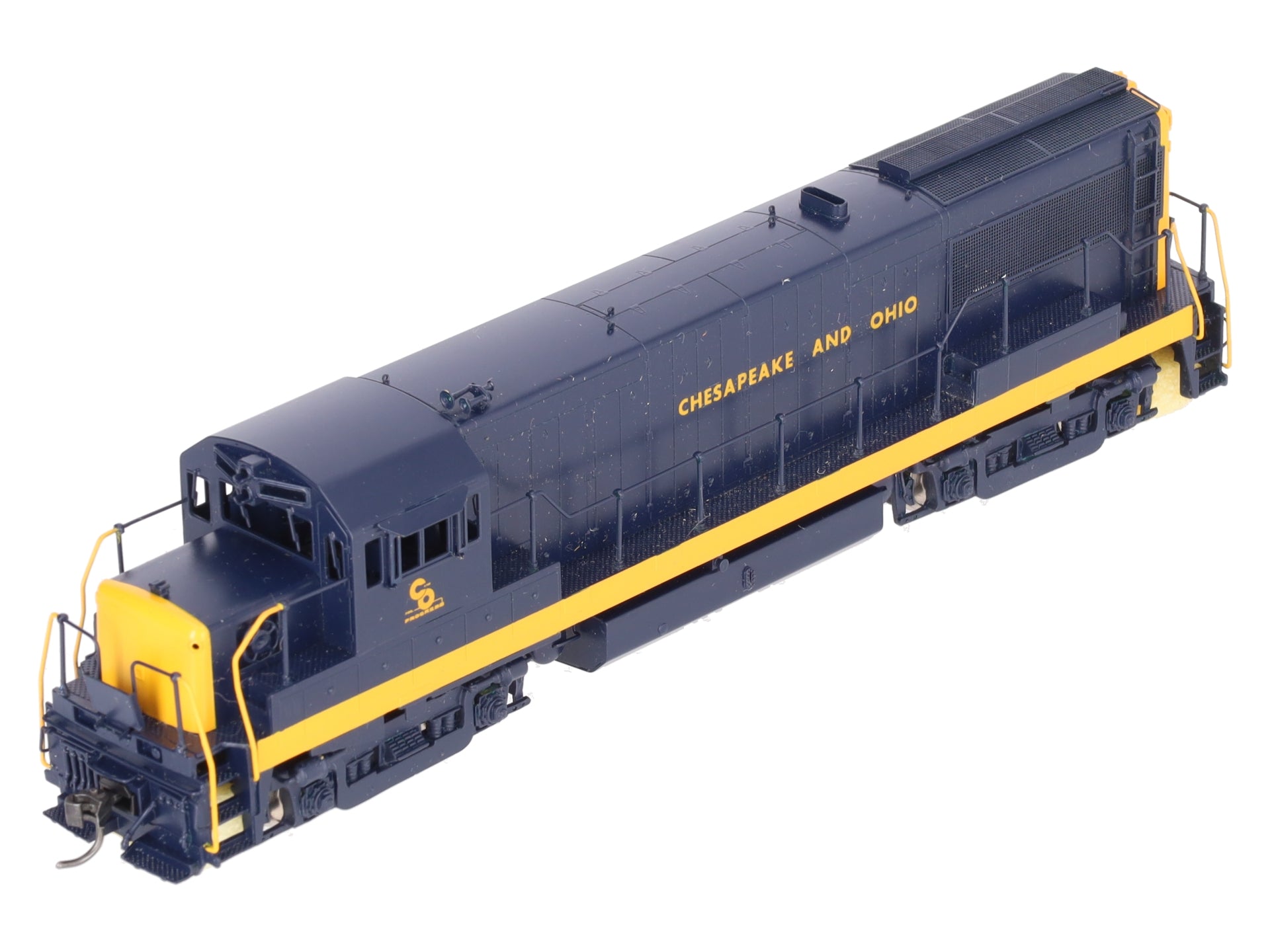 Oriental Limited HO BRASS C&O GE U25B 2500HP Diesel Engine Intermediate -Painted LN/Box