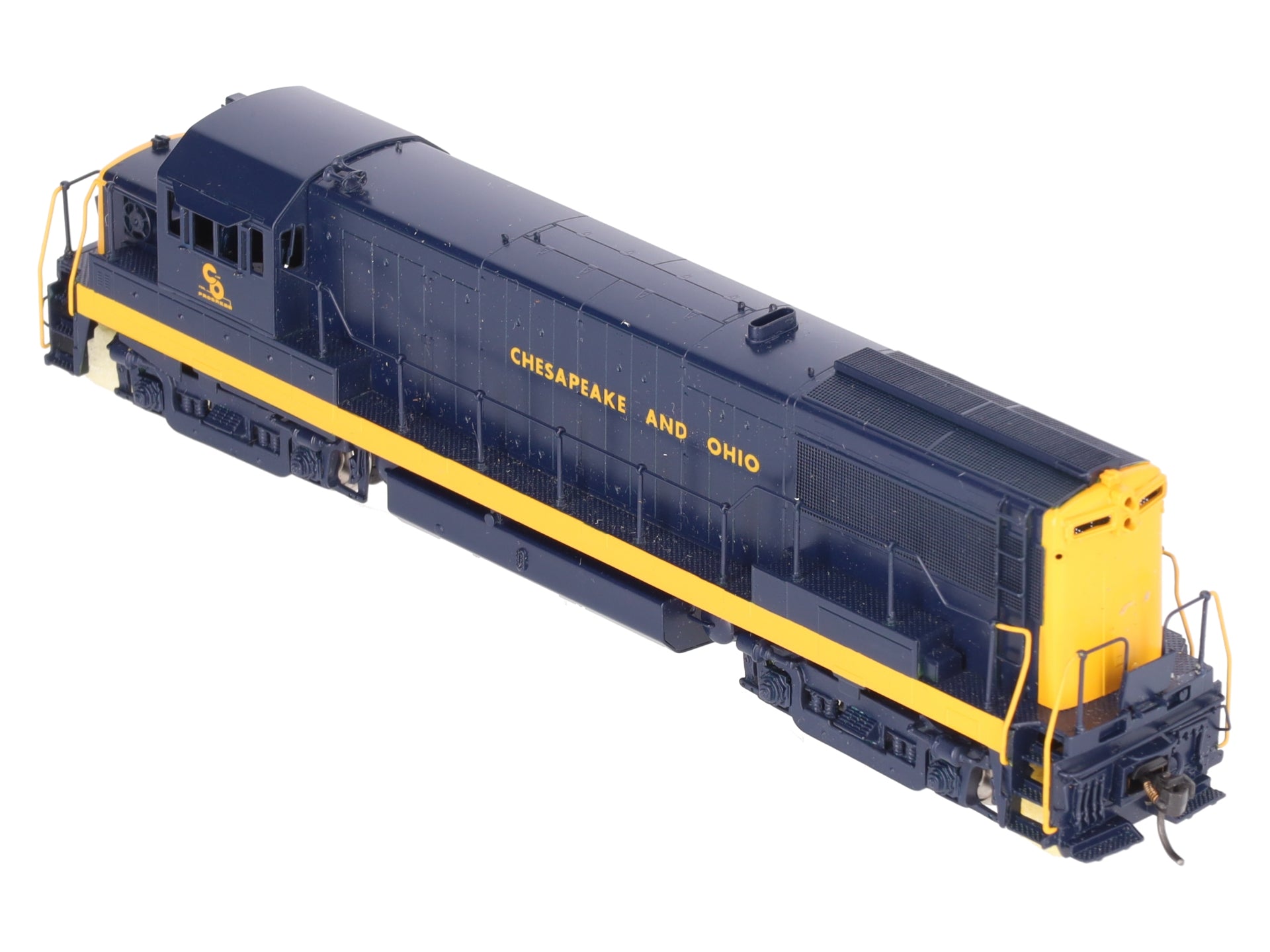Oriental Limited HO BRASS C&O GE U25B 2500HP Diesel Engine Intermediate -Painted LN/Box