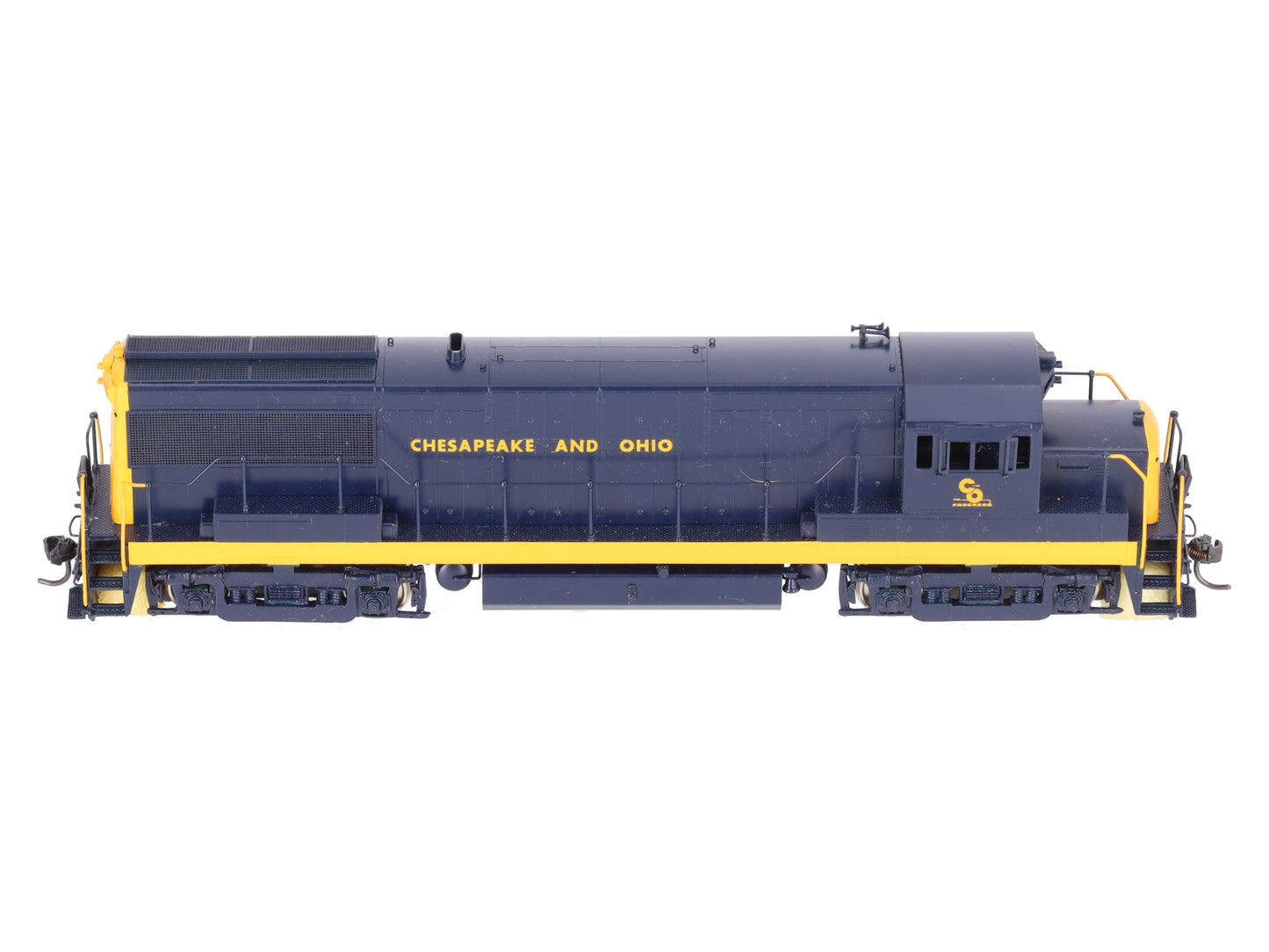 Oriental Limited HO BRASS C&O GE U25B 2500HP Diesel Engine Intermediate -Painted LN/Box