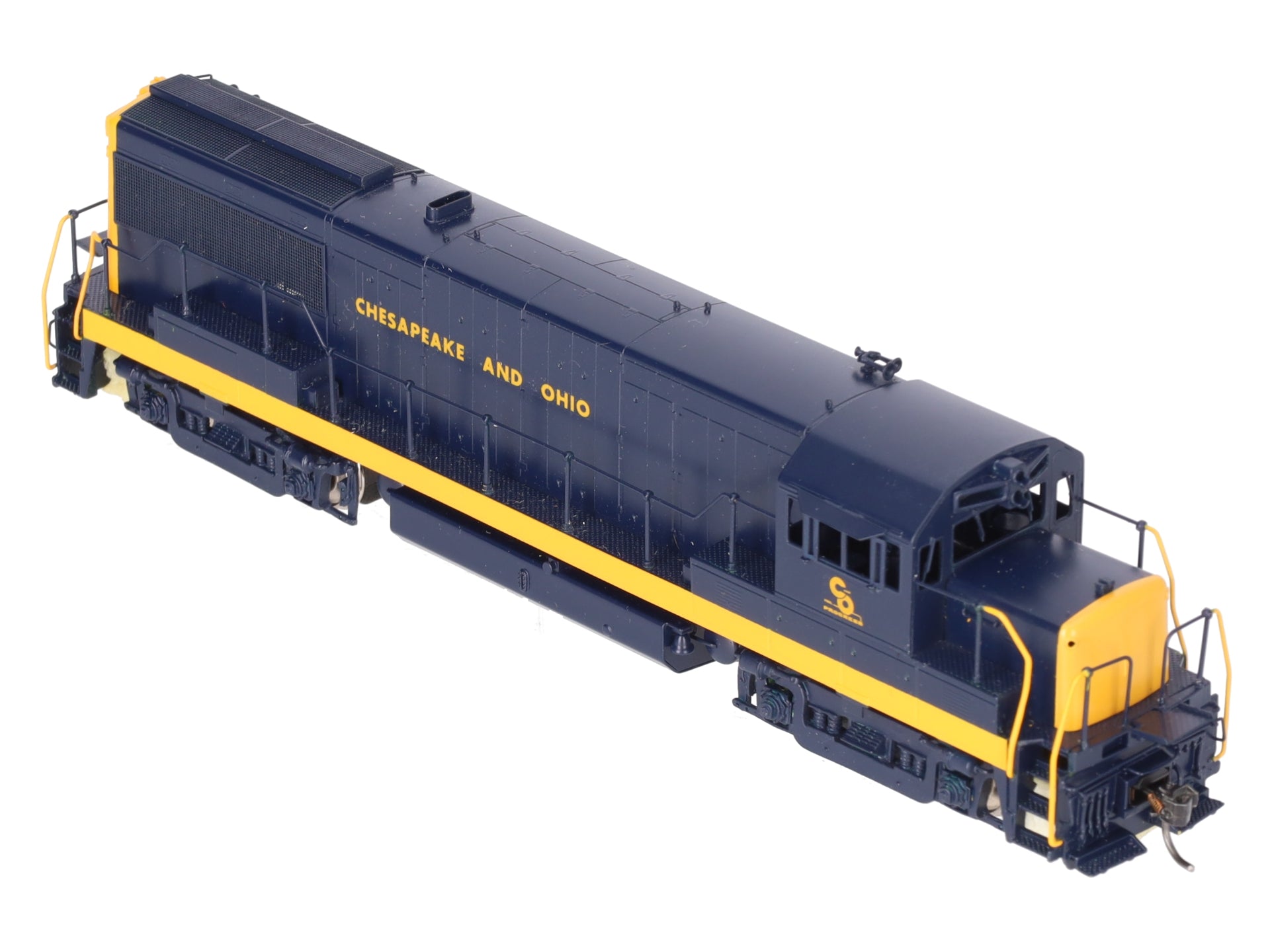 Oriental Limited HO BRASS C&O GE U25B 2500HP Diesel Engine Intermediate -Painted LN/Box