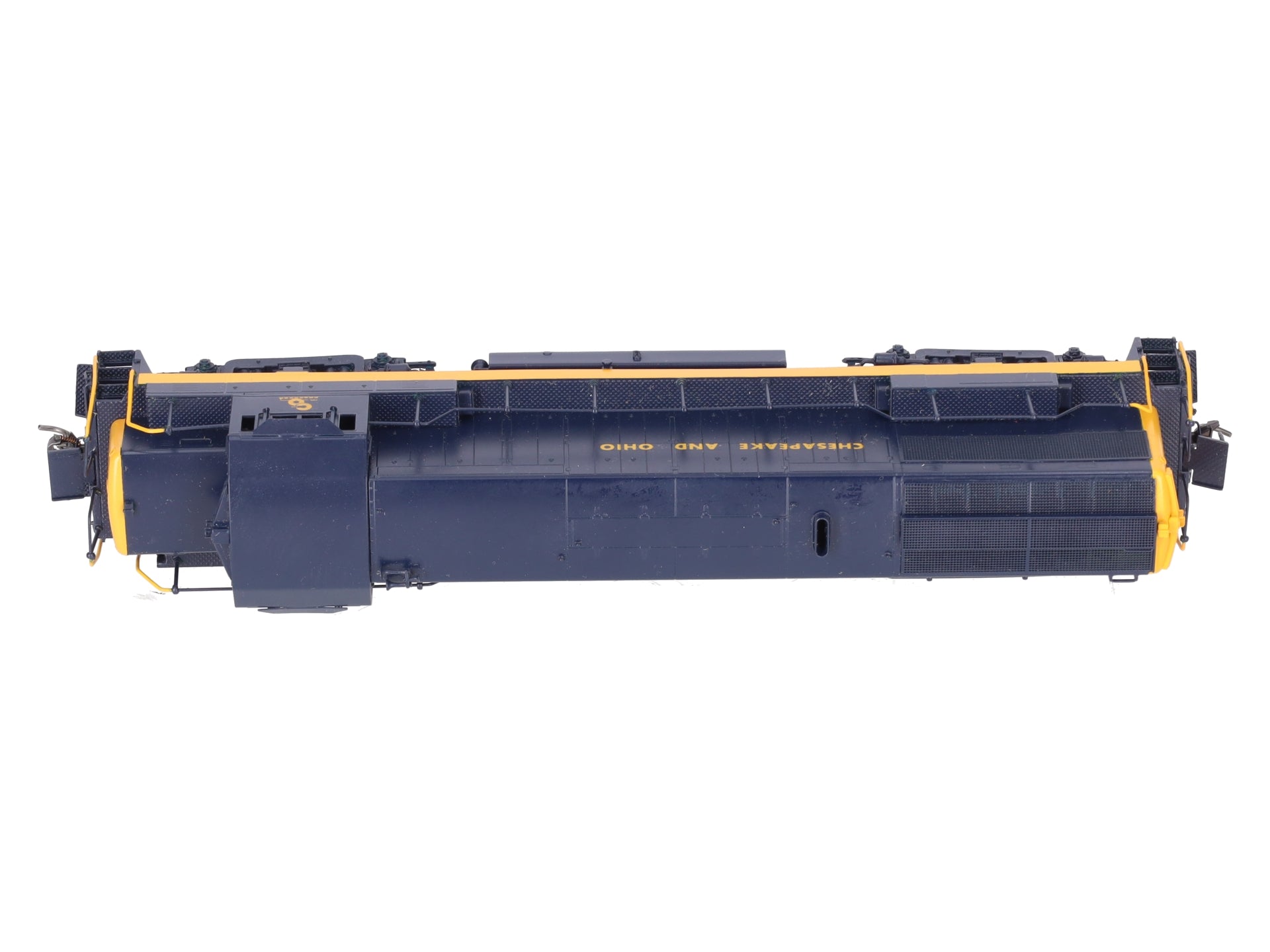 Oriental Limited HO BRASS C&O GE U25B 2500HP Diesel Engine Intermediate -Painted LN/Box