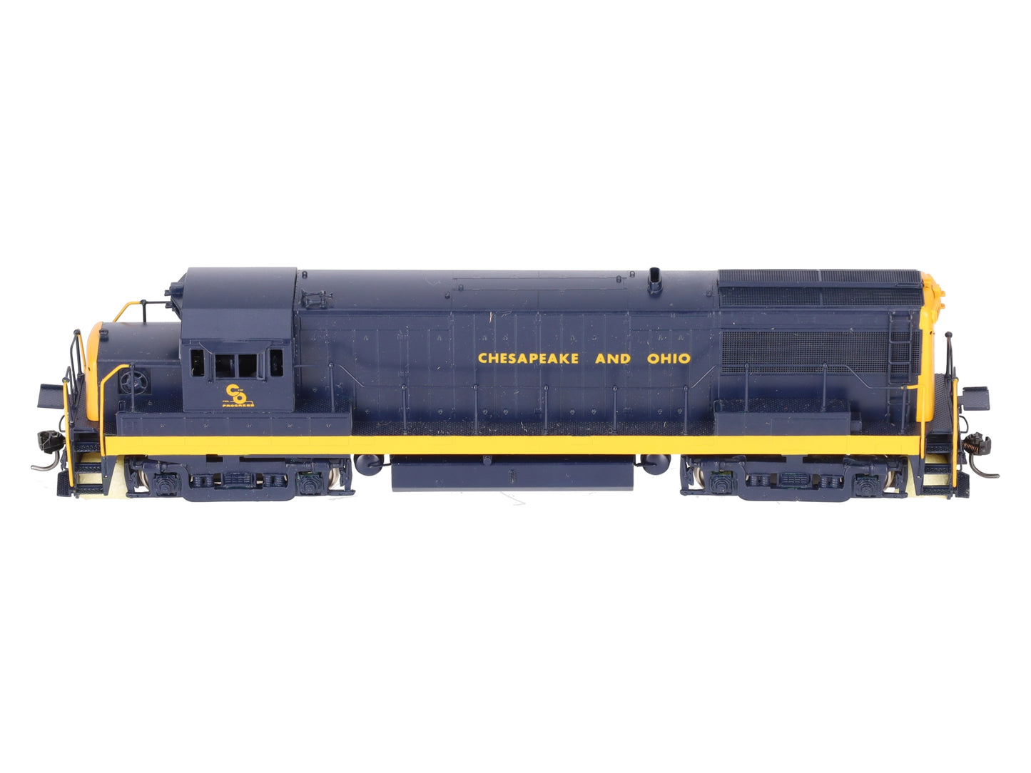 Oriental Limited HO BRASS C&O GE U25B 2500HP Diesel Engine Intermediate -Painted LN/Box