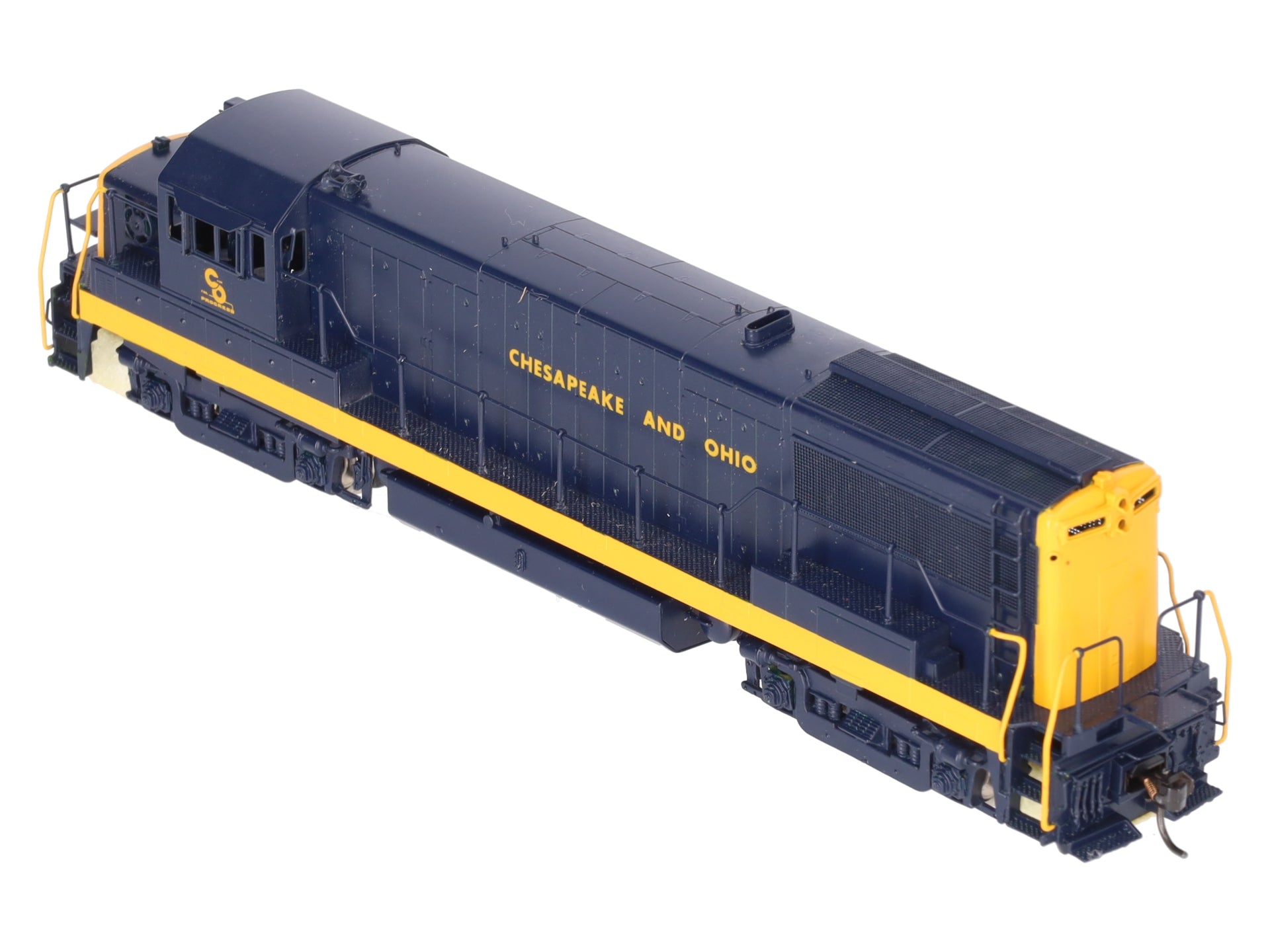 Oriental Limited HO BRASS C&O GE U25B 2500HP Diesel Engine Intermediate -Painted LN/Box