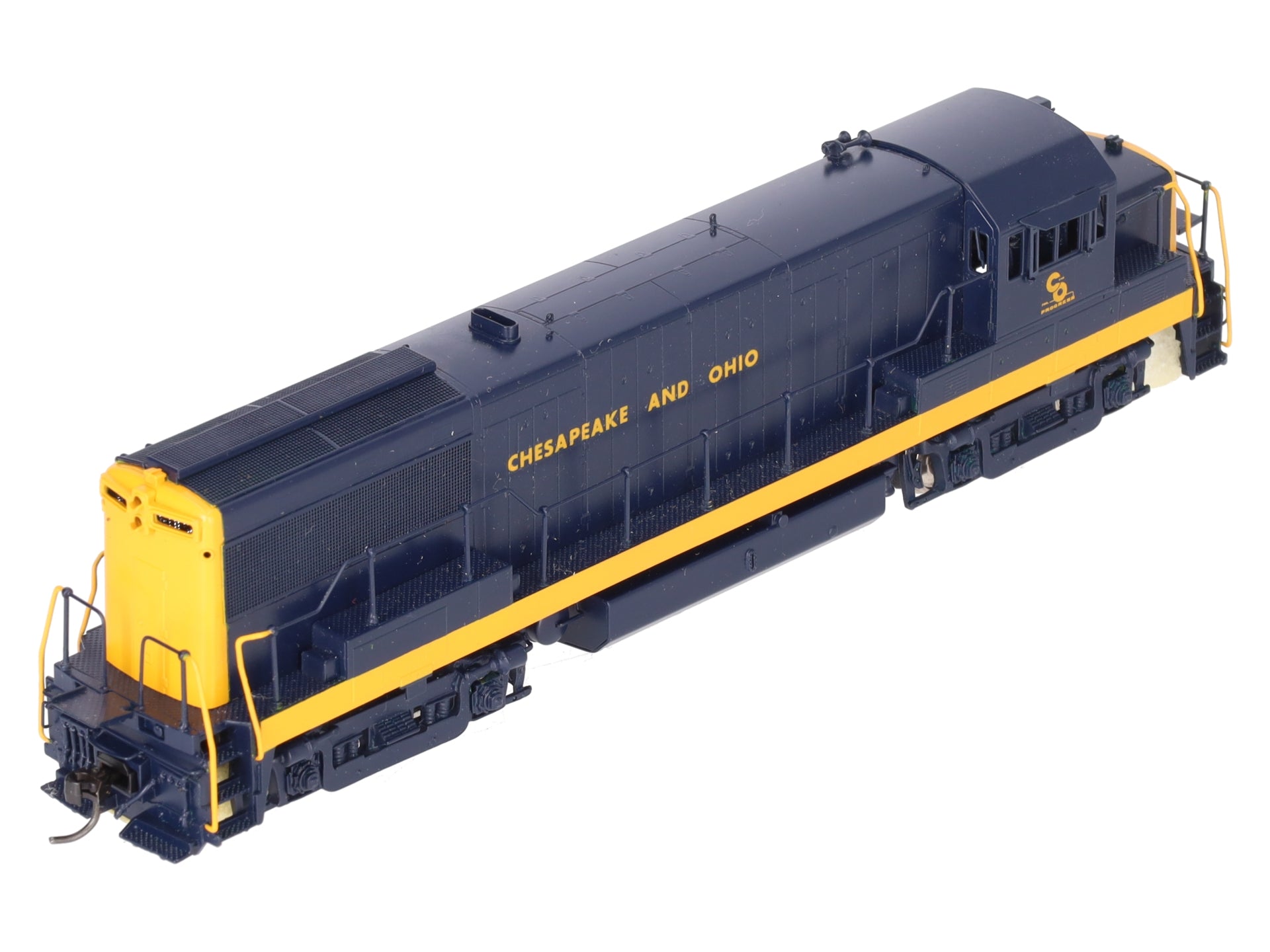 Oriental Limited HO BRASS C&O GE U25B 2500HP Diesel Engine Intermediate -Painted LN/Box