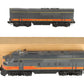 Lionel 2378 O Vintage Milwaukee F-3 AB Diesel Loco Set w/Thin Yellow Stripes VG