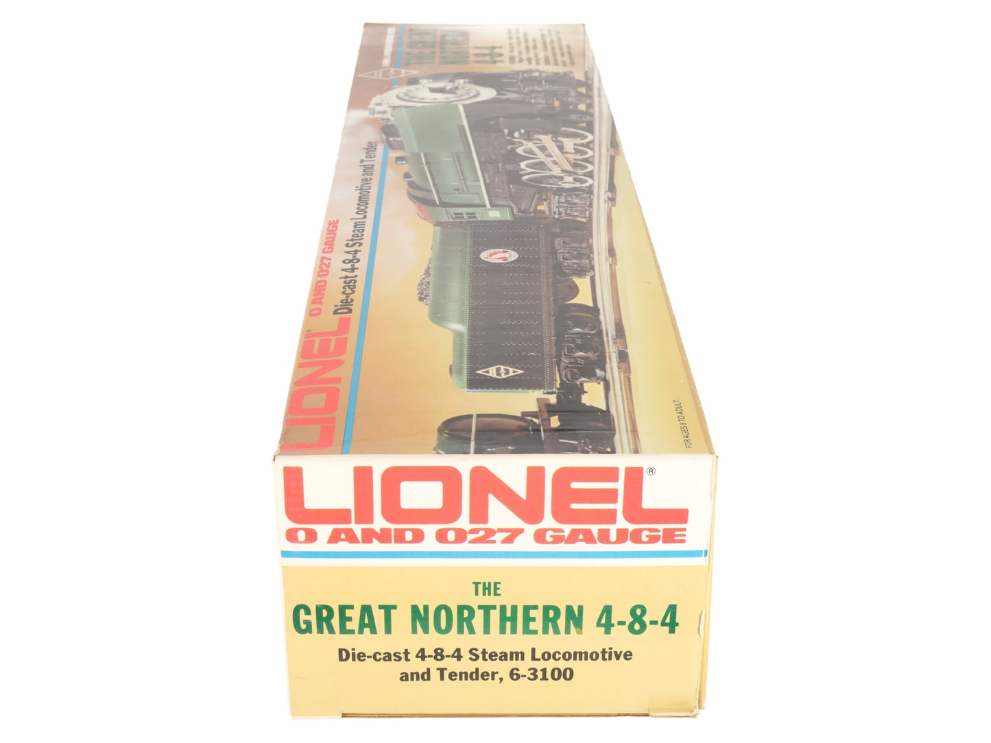 Lionel 6-3100 O Gauge Great Northern 4-8-4 Steam Locomotive & Tender #3100 LN/Box