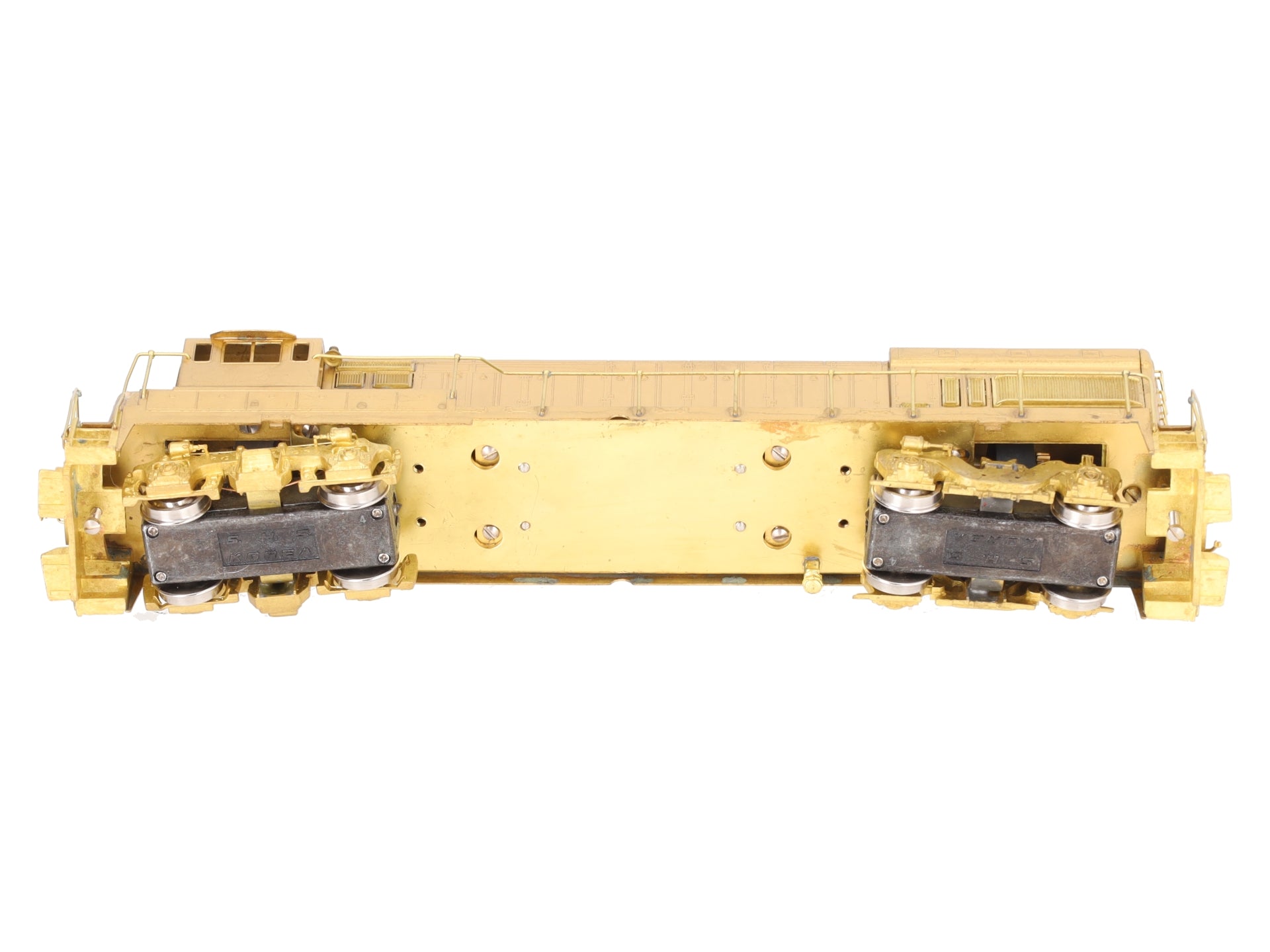 Oriental Limited HO BRASS GE U-23B 2300HP Low Hood Diesel Loco w/FB-2 Truck EX/Box