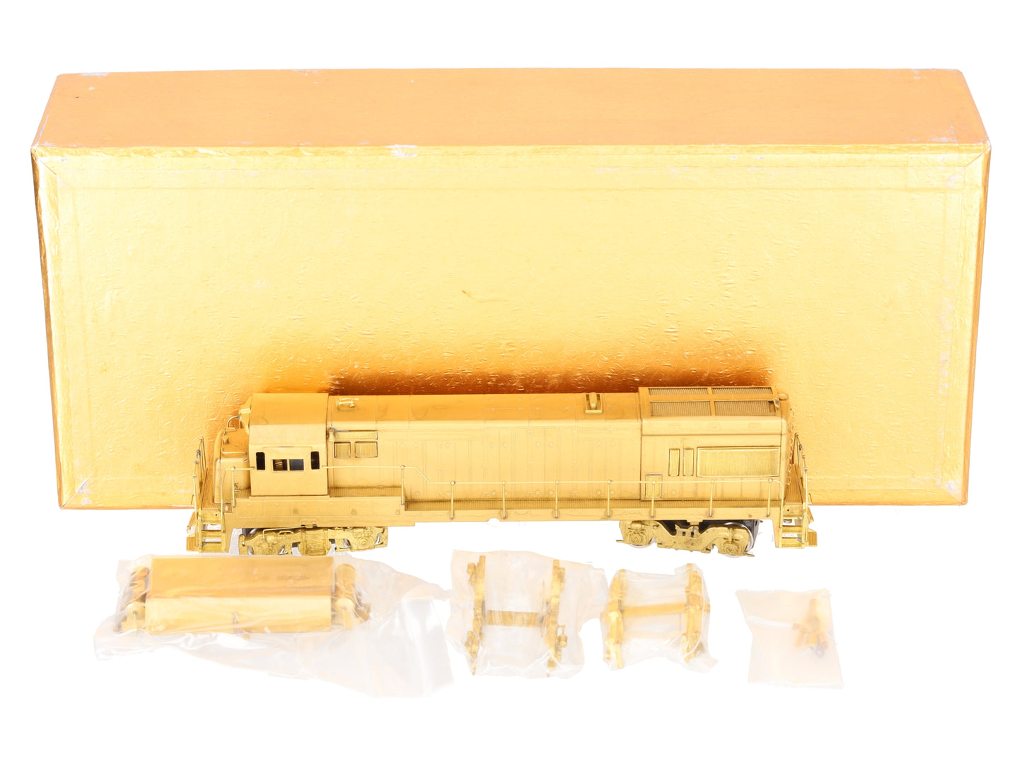 Oriental Limited HO BRASS GE U-23B 2300HP Low Hood Diesel Loco w/FB-2 Truck EX/Box