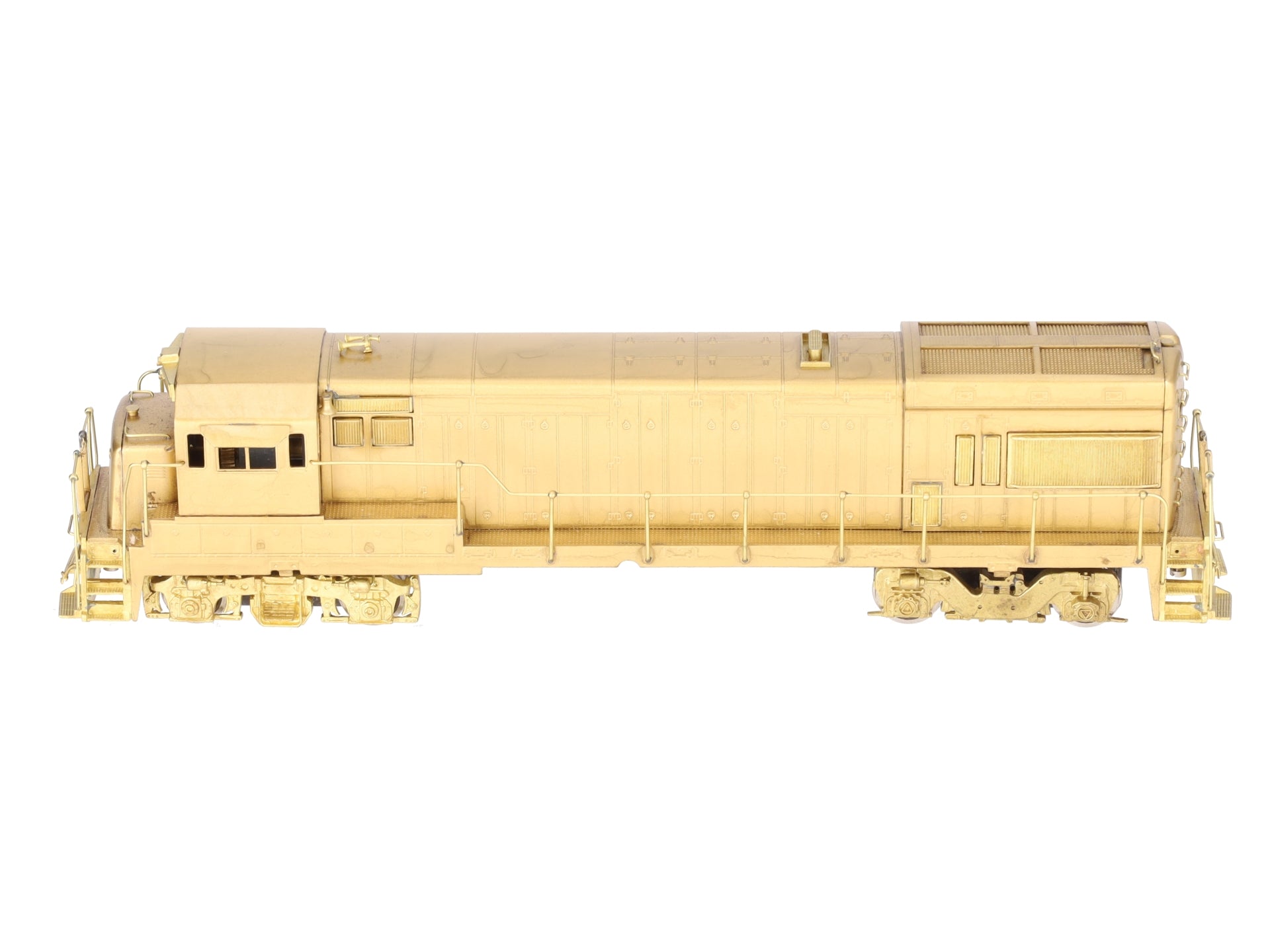 Oriental Limited HO BRASS GE U-23B 2300HP Low Hood Diesel Loco w/FB-2 Truck EX/Box