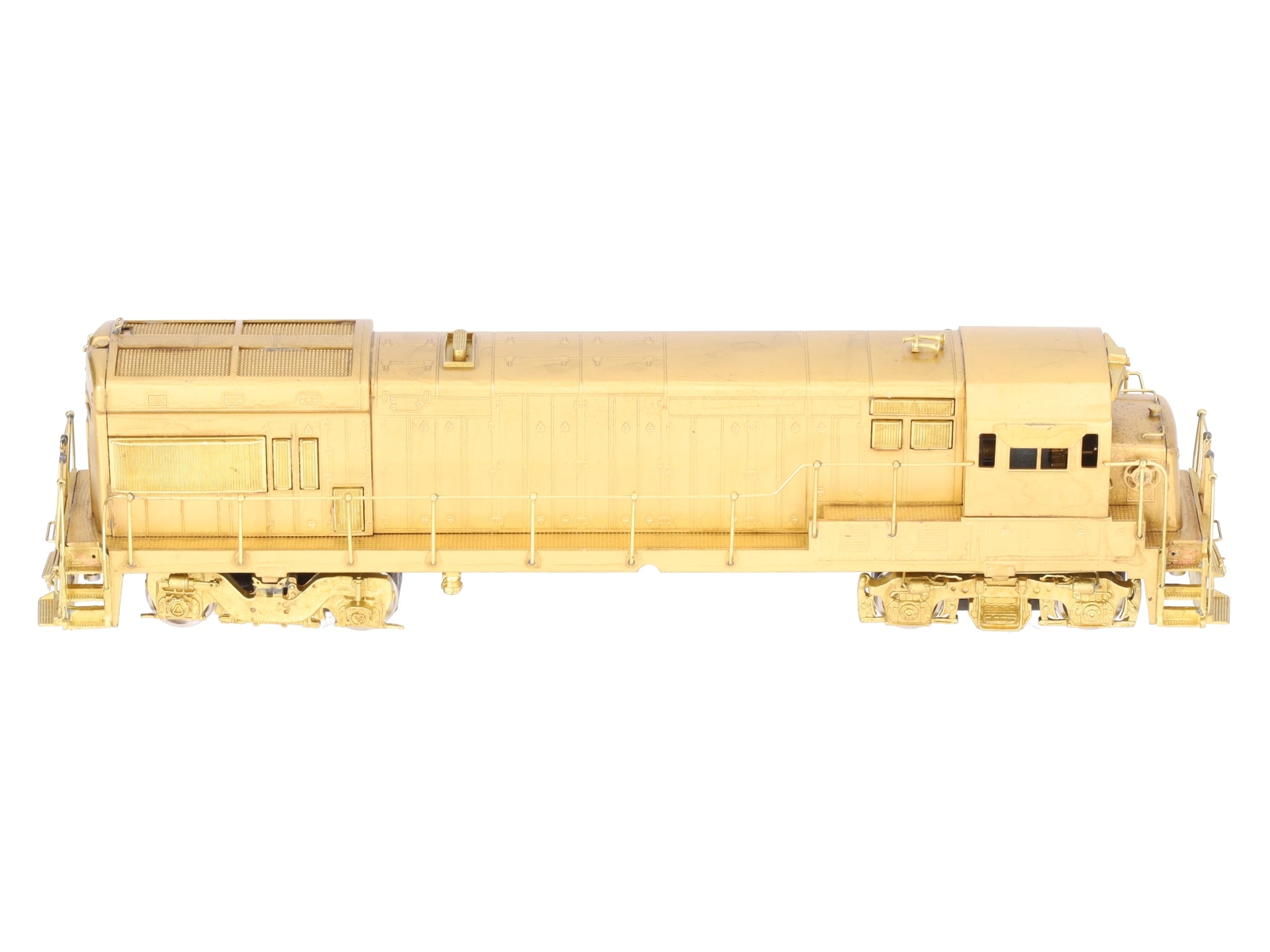 Oriental Limited HO BRASS GE U-23B 2300HP Low Hood Diesel Loco w/FB-2 Truck EX/Box