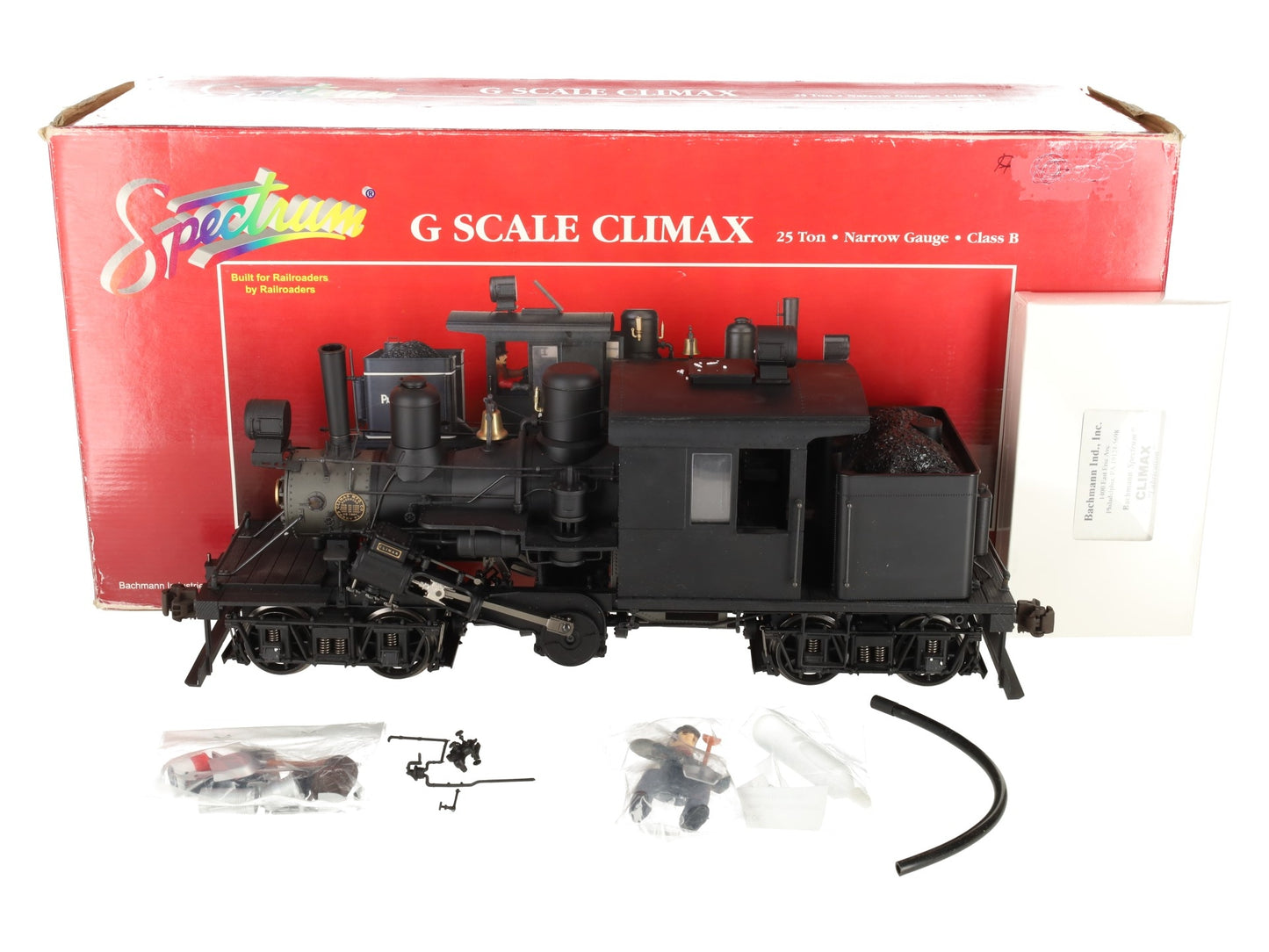 Bachmann 81181 G Climax Class B 25 Ton Steam Locomotive EX/Box