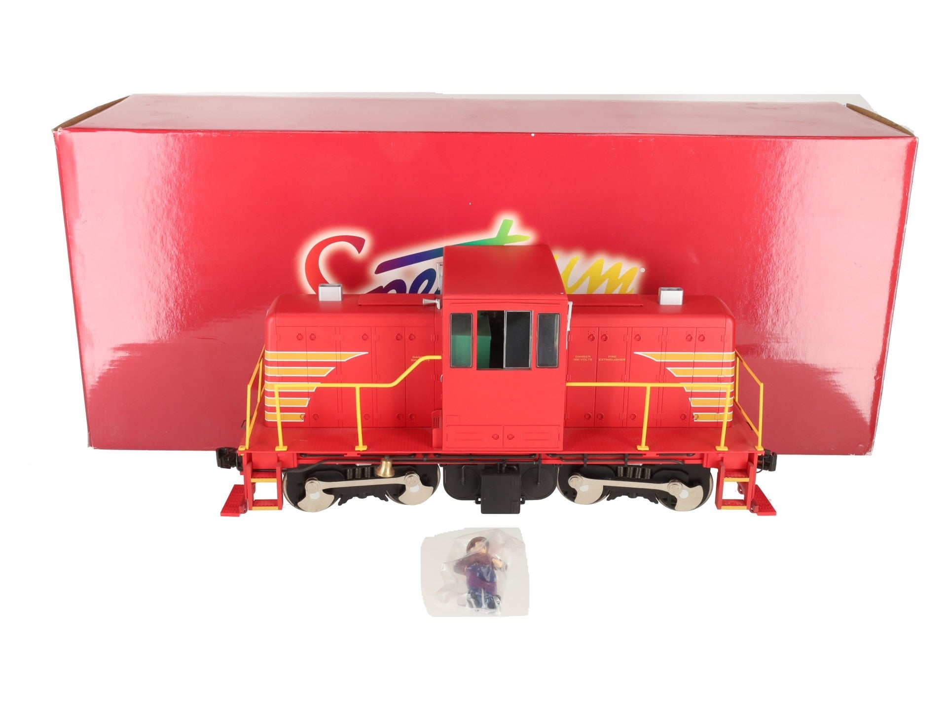 Bachmann 81898 G Scale Unlettered GE 45-Ton Side Rod Diesel Locomotive EX/Box