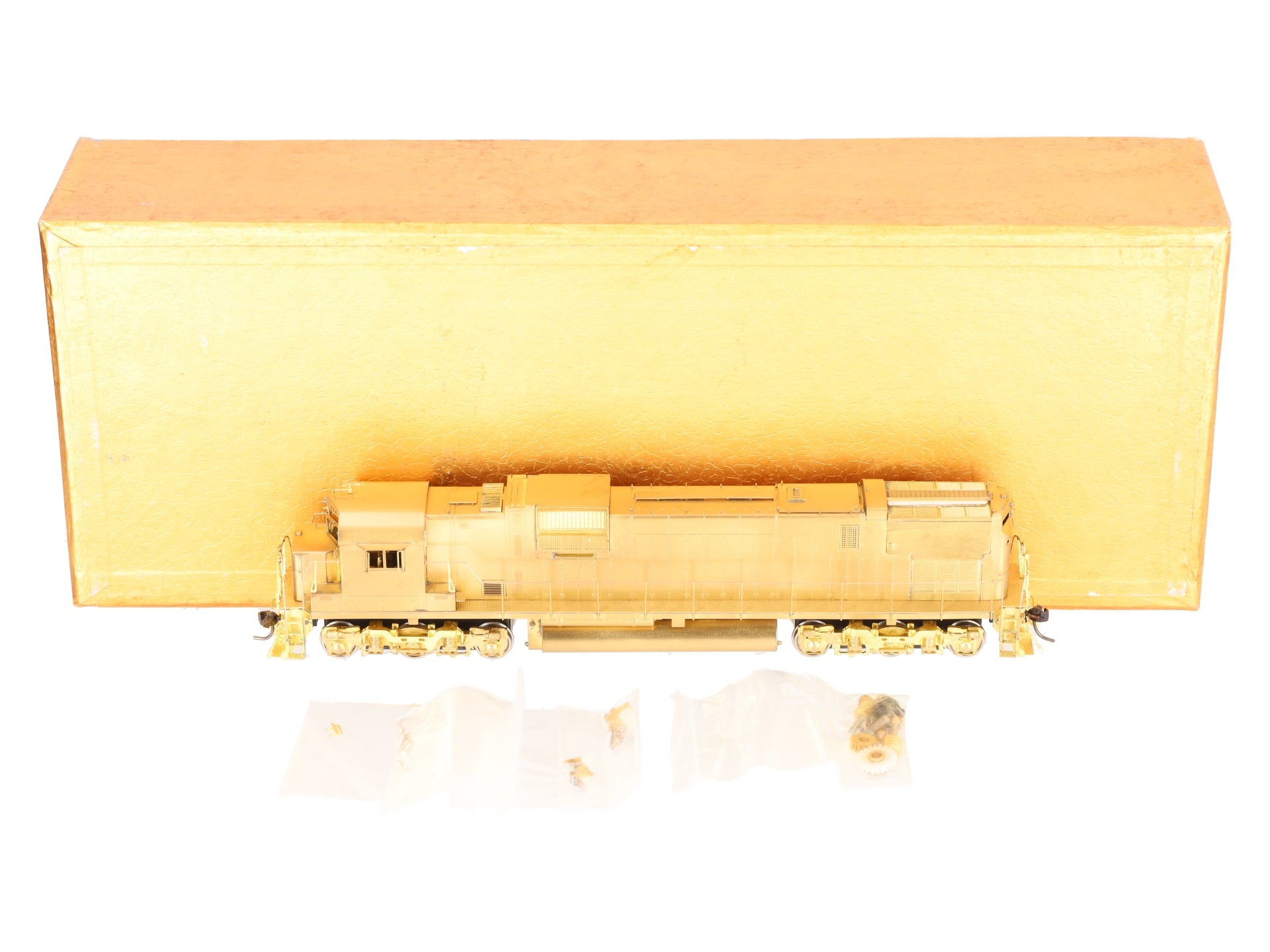 Oriental Limited HO BRASS Alco C-630 Diesel Loco w/ High Speed Trucks -Unpainted LN/Box