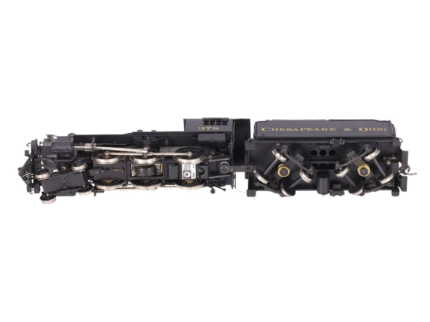 Oriental Limited HO BRASS C&O F-11 4-6-0 Steam Locomotive & Tender - Painted EX/Box