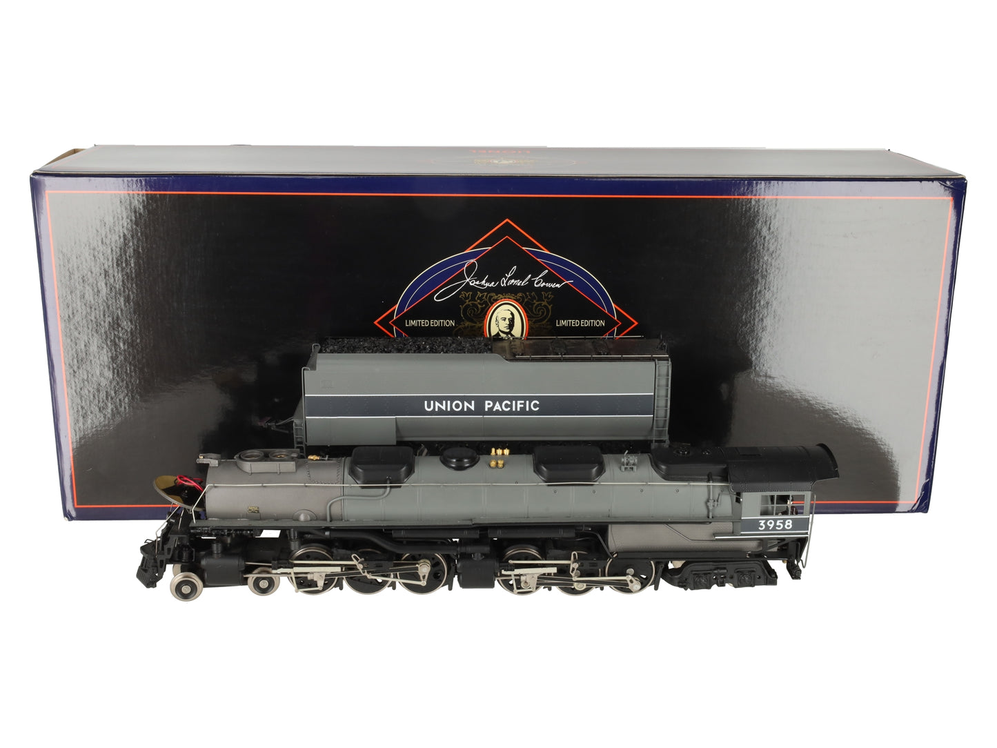 Williams BS04 O BRASS UP 4-6-6-4 Challenger Steam Locomotive #3958 EX