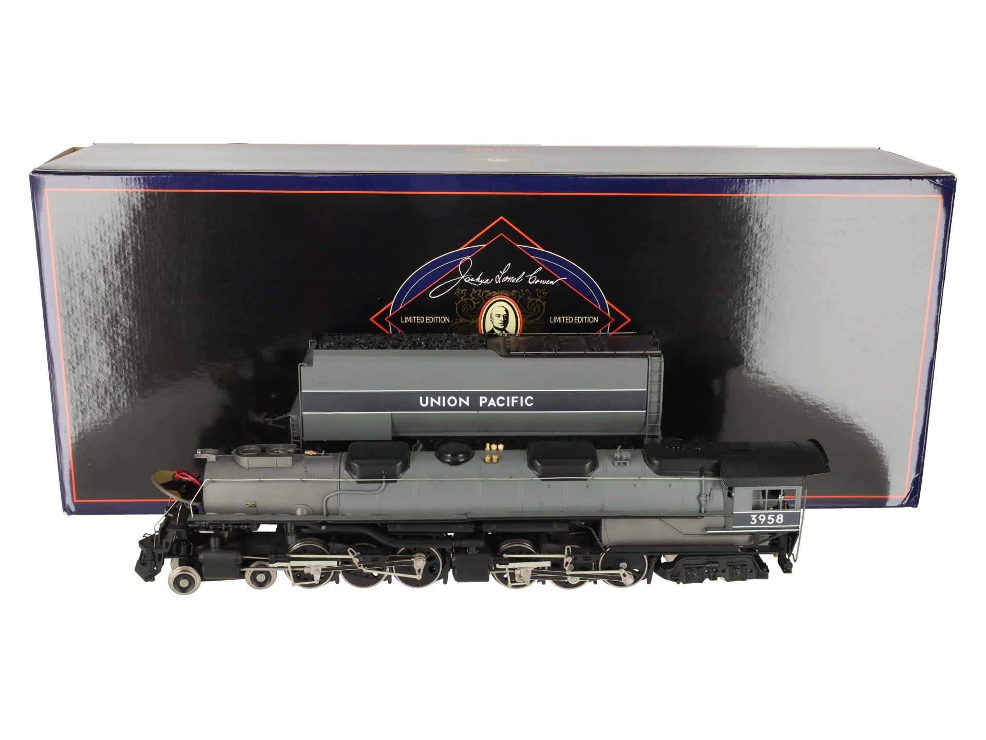 Williams BS04 O BRASS UP 4-6-6-4 Challenger Steam Locomotive #3958 EX