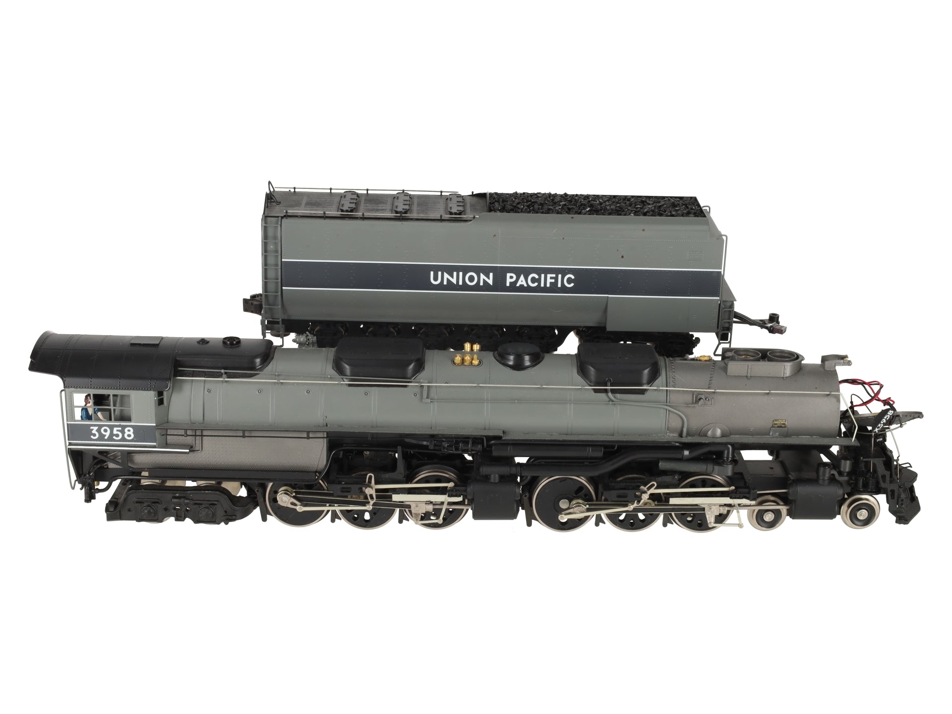 Williams BS04 O BRASS UP 4-6-6-4 Challenger Steam Locomotive #3958 EX