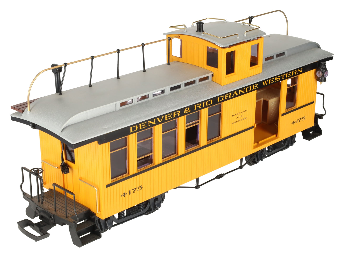 LGB 4175 G Gague Denver & Rio Grande Western Combine/Caboose EX/Box