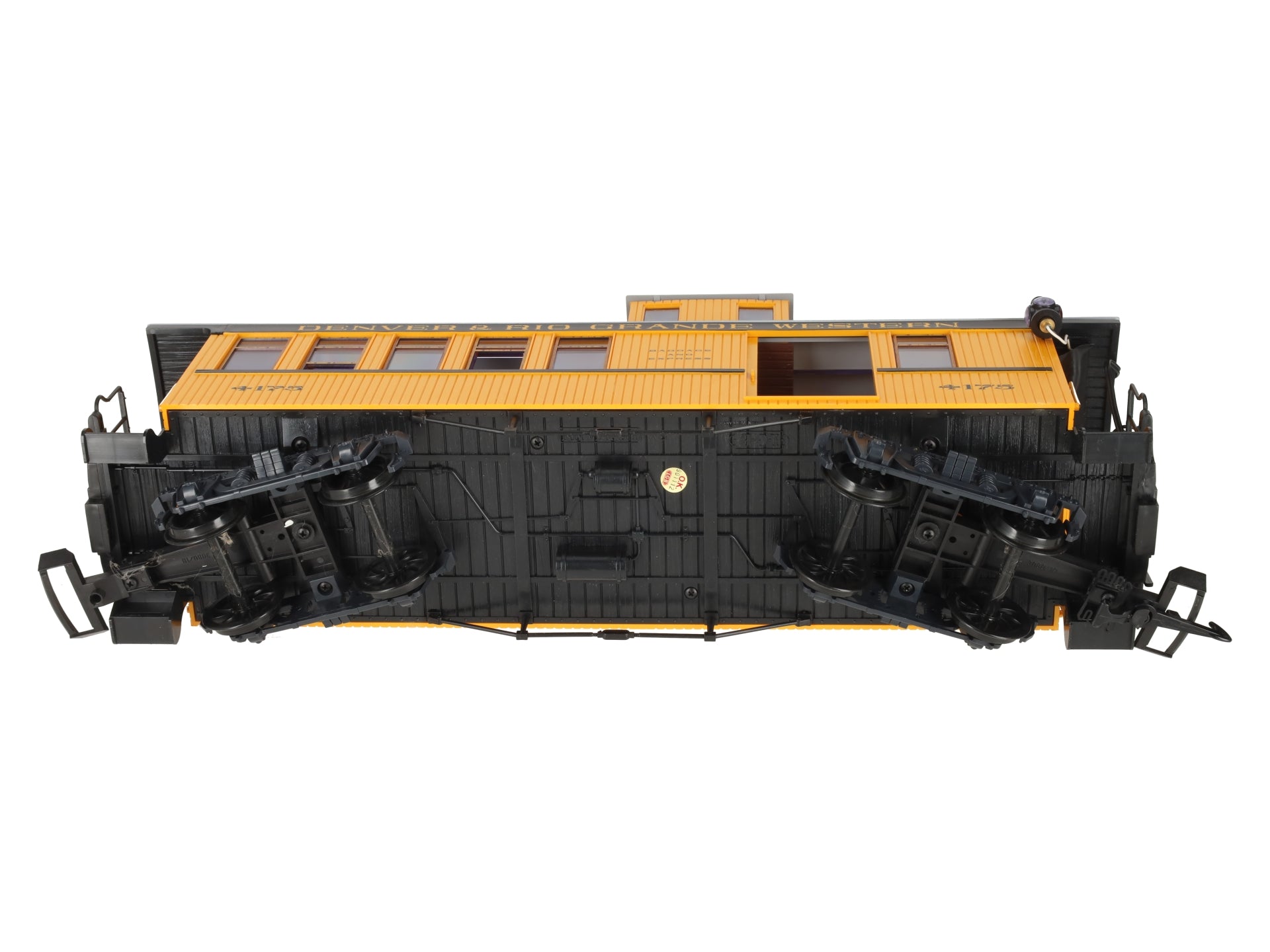 LGB 4175 G Gague Denver & Rio Grande Western Combine/Caboose EX/Box